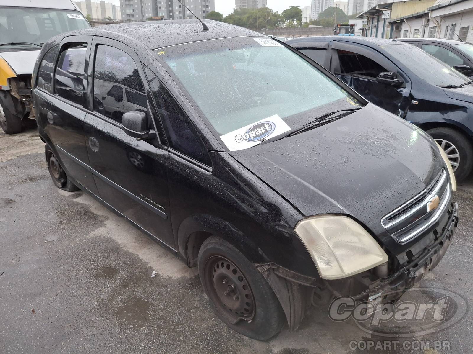 Veículo GM - Chevrolet Meriva Chevrolet Meriva Expression 1.8 FlexPower 2009 Colisão Média Monta 2009 em leilão