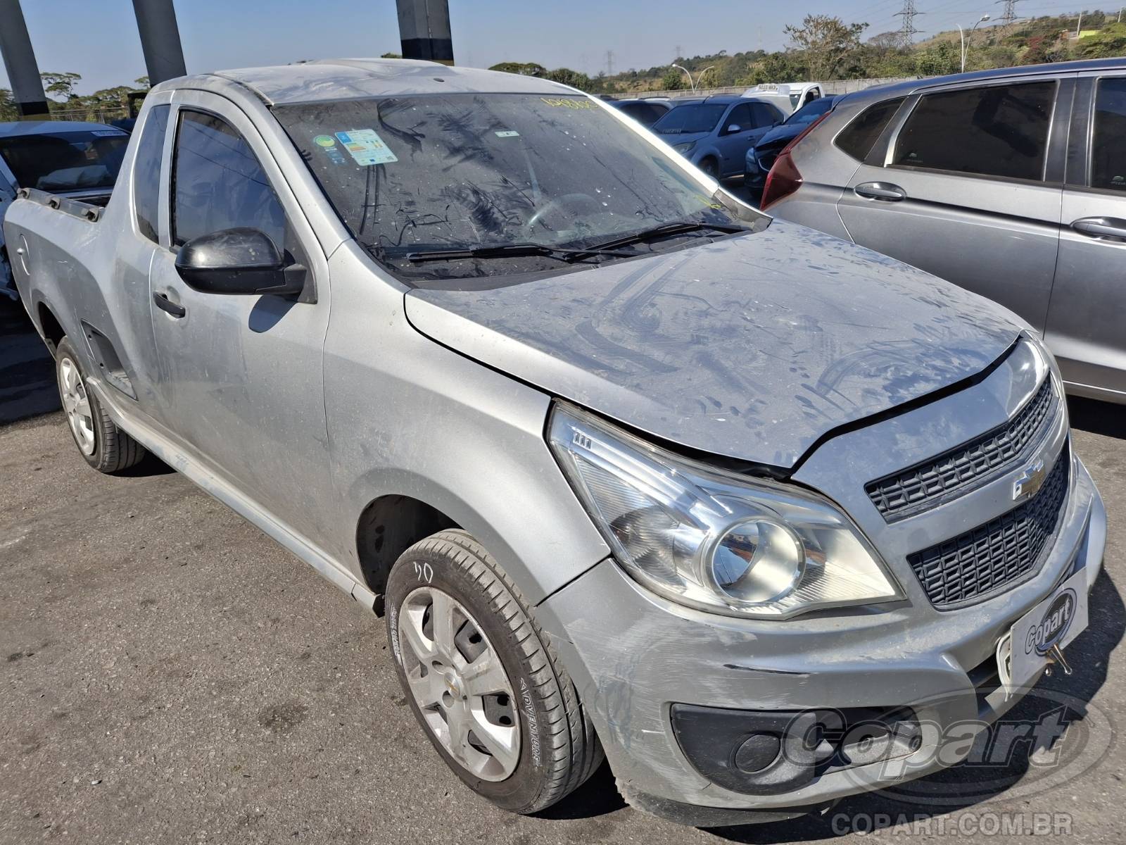 Veículo GM - Chevrolet Montana CHEVROLET MONTANA LS 1.4 Econo.Flex 2018 2018 em leilão