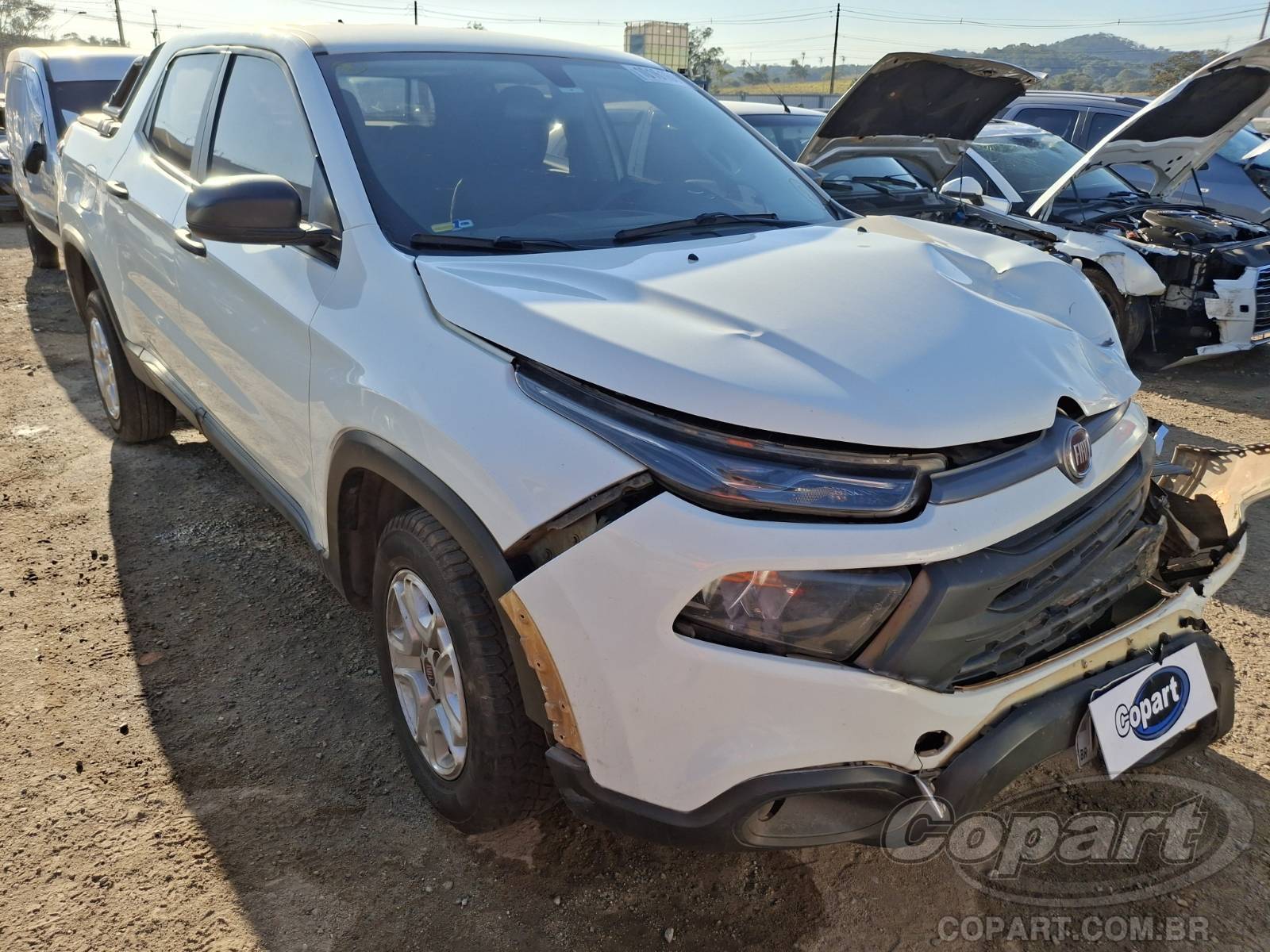 Veículo FIAT Toro FIAT TORO 2021 Flexivel Alcool/Gasolina 2021 em leilão