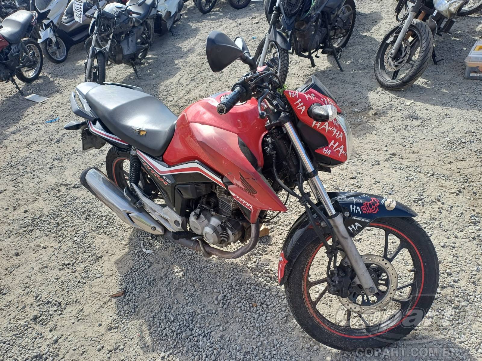 Veículo HONDA CG 2019 HONDA CG 160 Titan CBS FlexOne 2019 em leilão