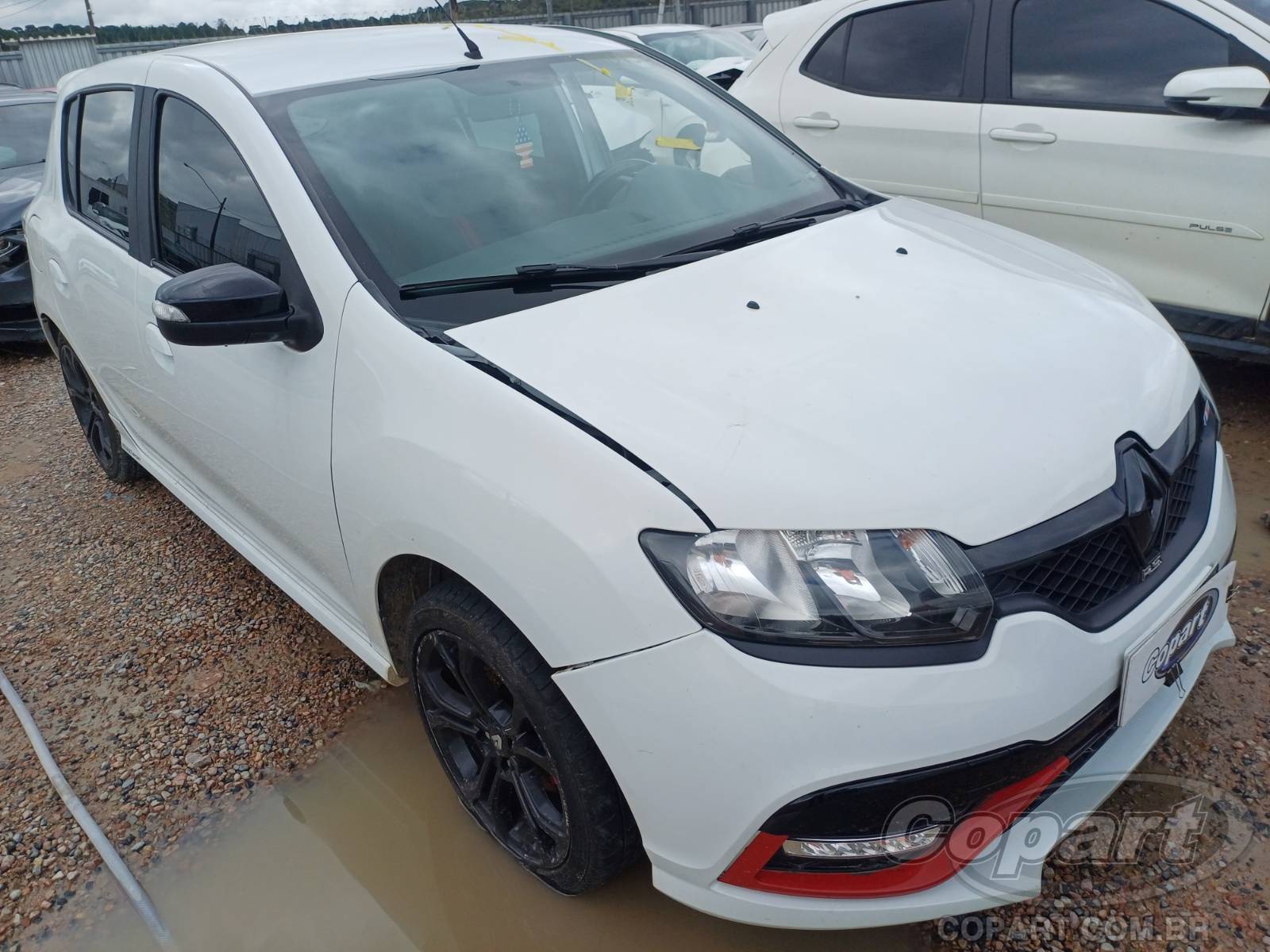 Veículo Renault Sandero Renault Sandero R.S. 2.0 16V 2018 Colisão Média Monta 2018 em leilão