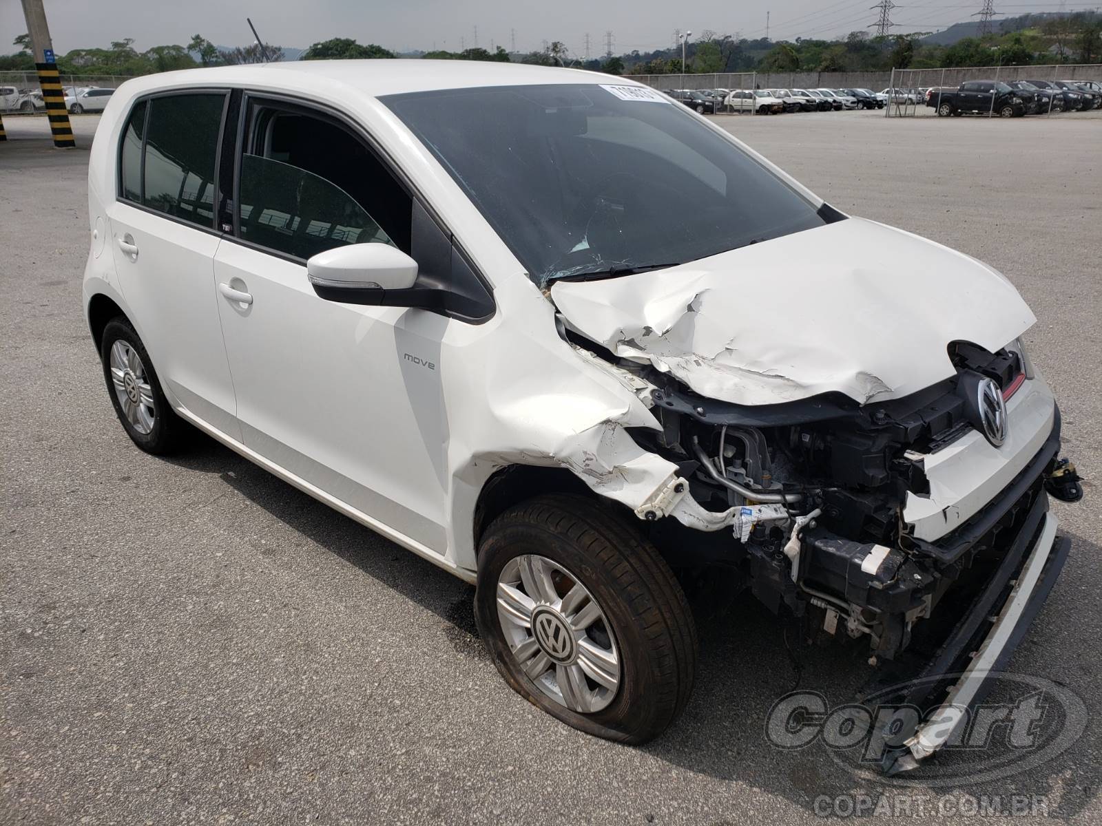 Veículo VW - VolksWagen Up 2018 VOLKSWAGEN UP MOVE 1.0 12V TSI TURBO 2018 em leilão