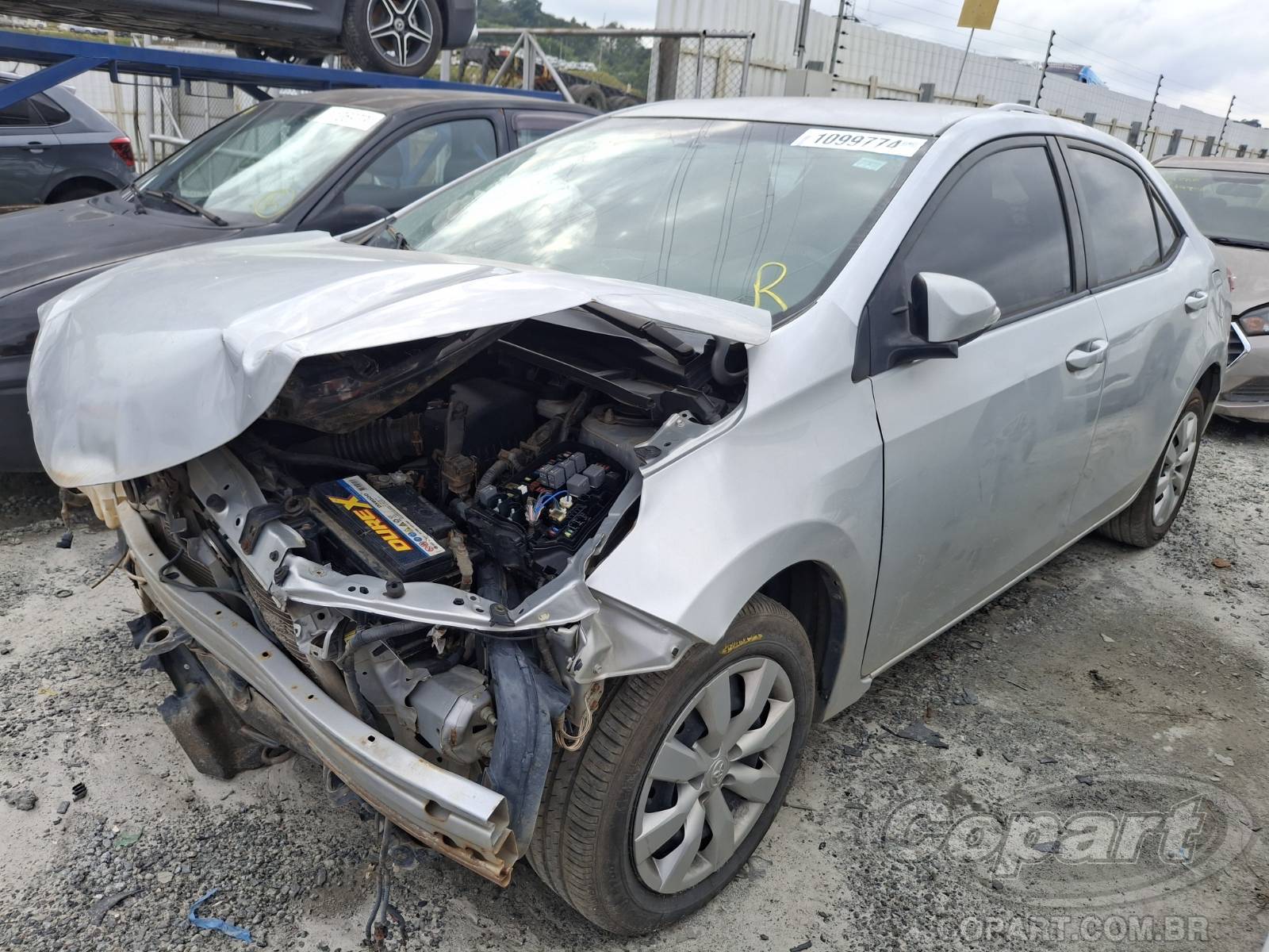 2017 TOYOTA COROLLA — leilão em Itaquaquecetuba/SP (foto 2)