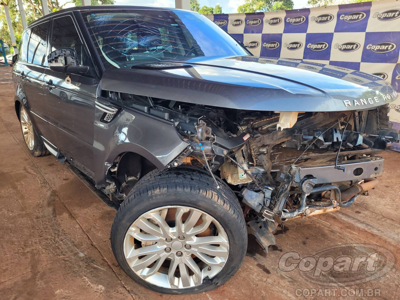Veículo Land Rover RANGE ROVER Land Rover Range Rover Sport HSE 3.0 SDV6 Turbo 2017 Médio Dano 2017 em leilão