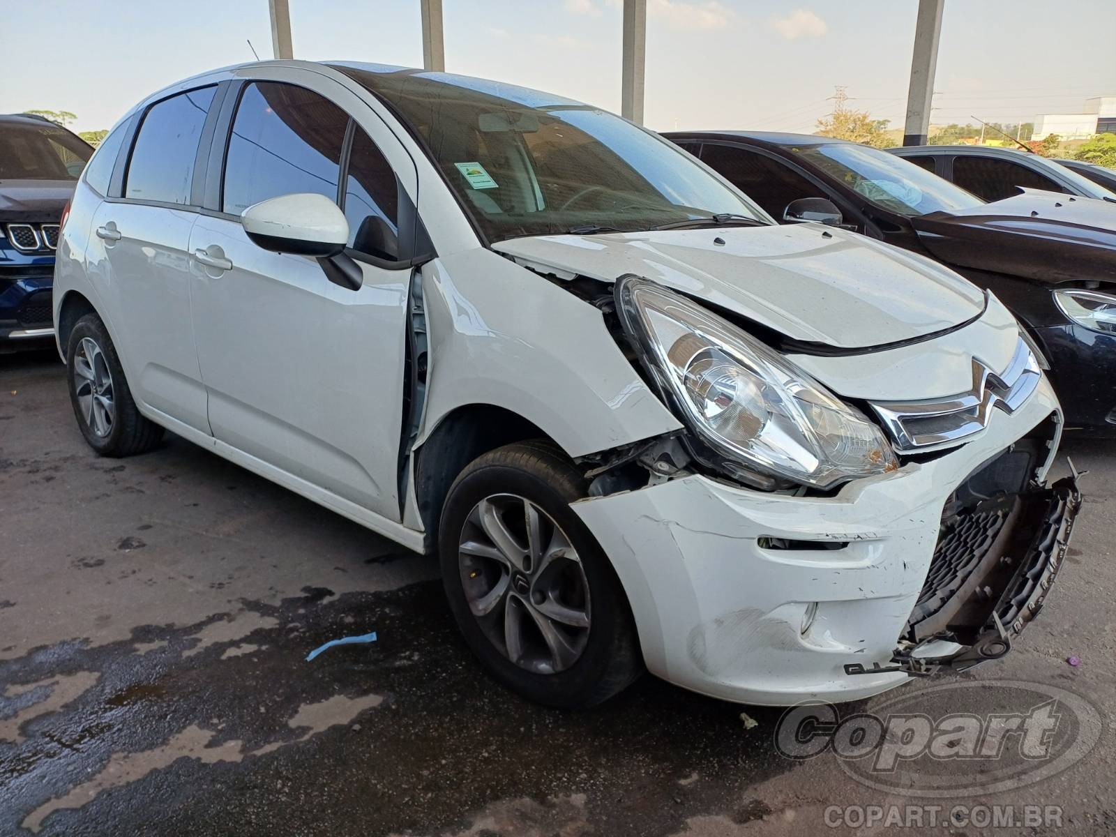 Veículo Peugeot C3 CITROEN C3 Tendance 1.2 12V VTi PureTech 2018 2019 em leilão