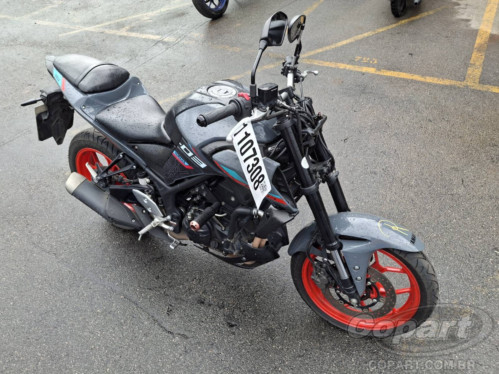Veículo YAMAHA MT-03 Yamaha MT-03 321 ABS 2023 2023 em leilão