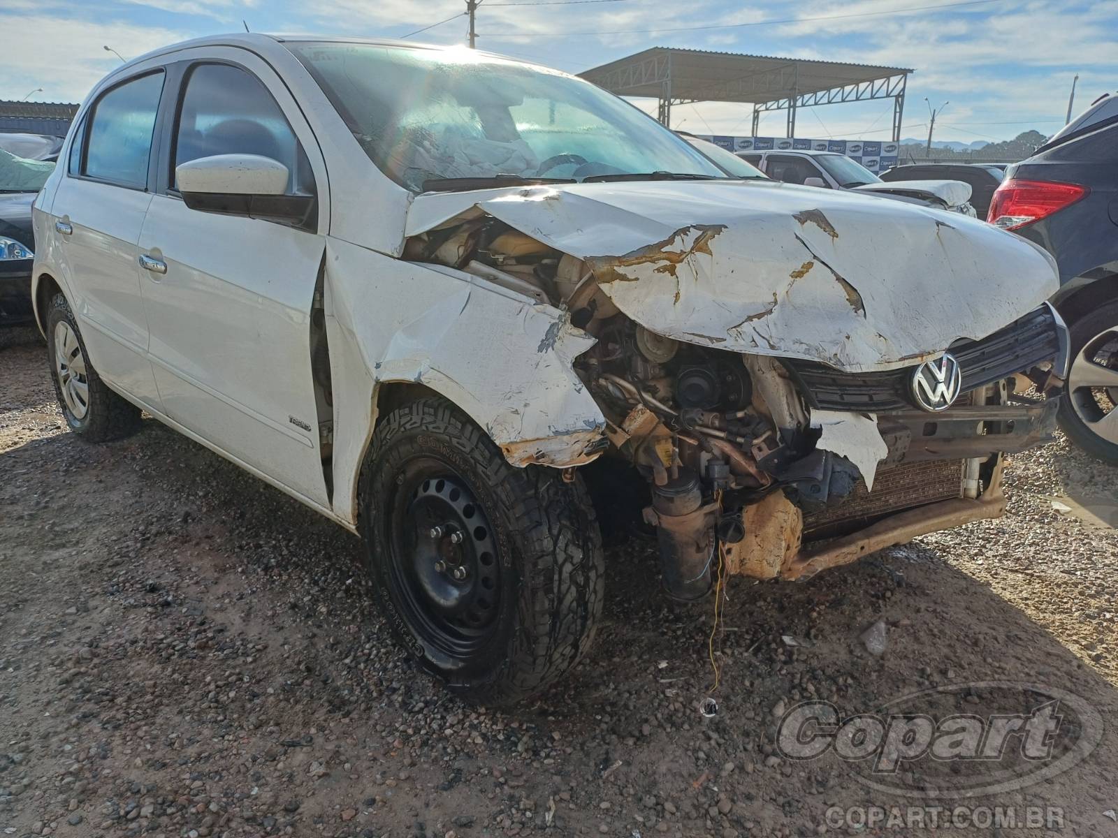 Veículo VW - VolksWagen Gol VOLKSWAGEN GOL 1.6 TOTAL FLEX 2014 2014 em leilão