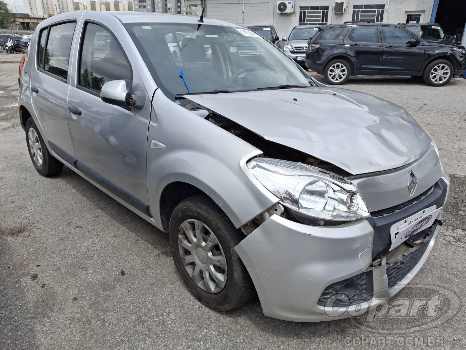 Renault Sandero Expression 1.0 16V 2012 Colisão Média Monta