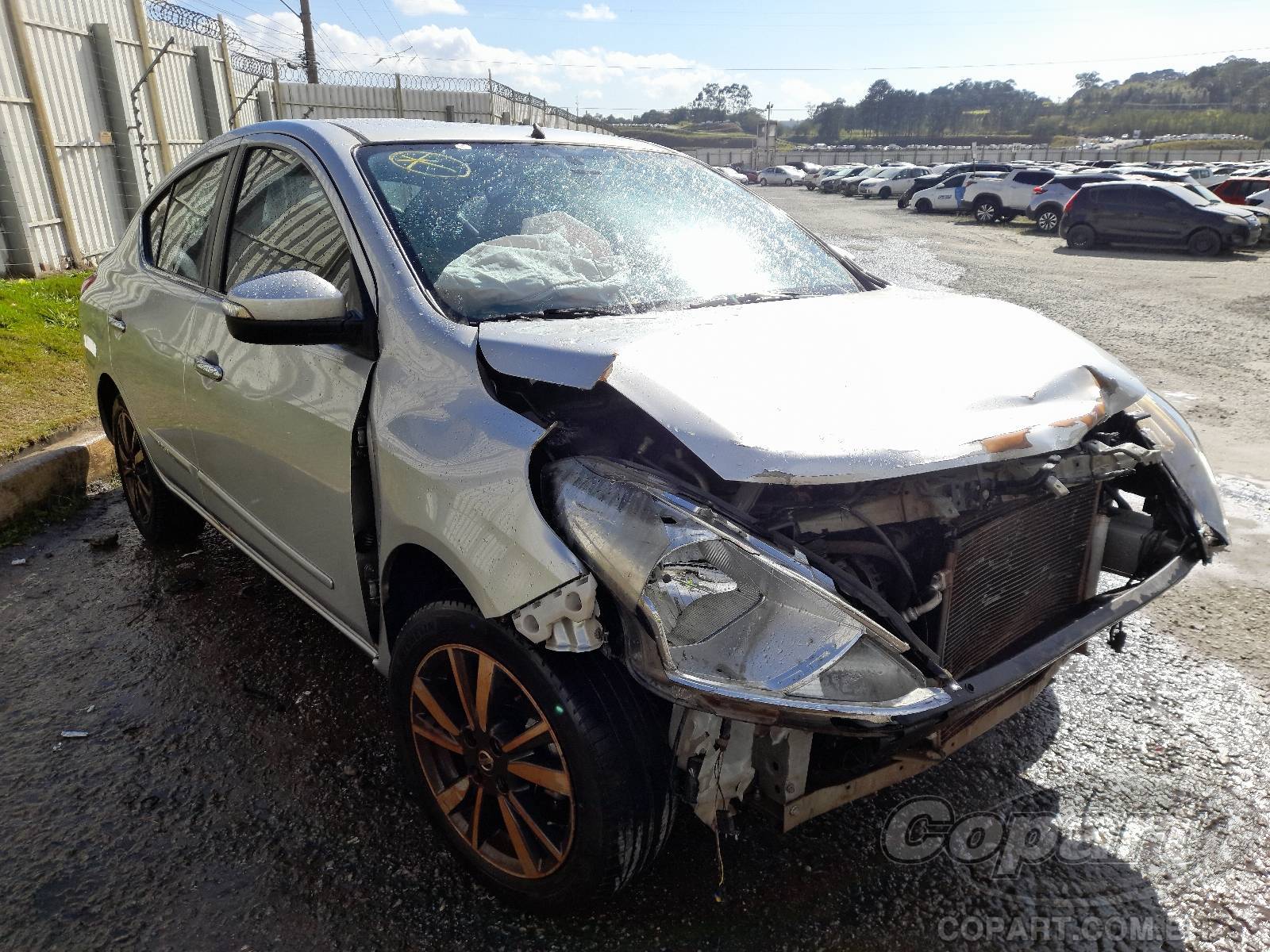 Veículo Nissan Versa 2018 NISSAN VERSA Unique CVT 1.6 16V 2018 em leilão