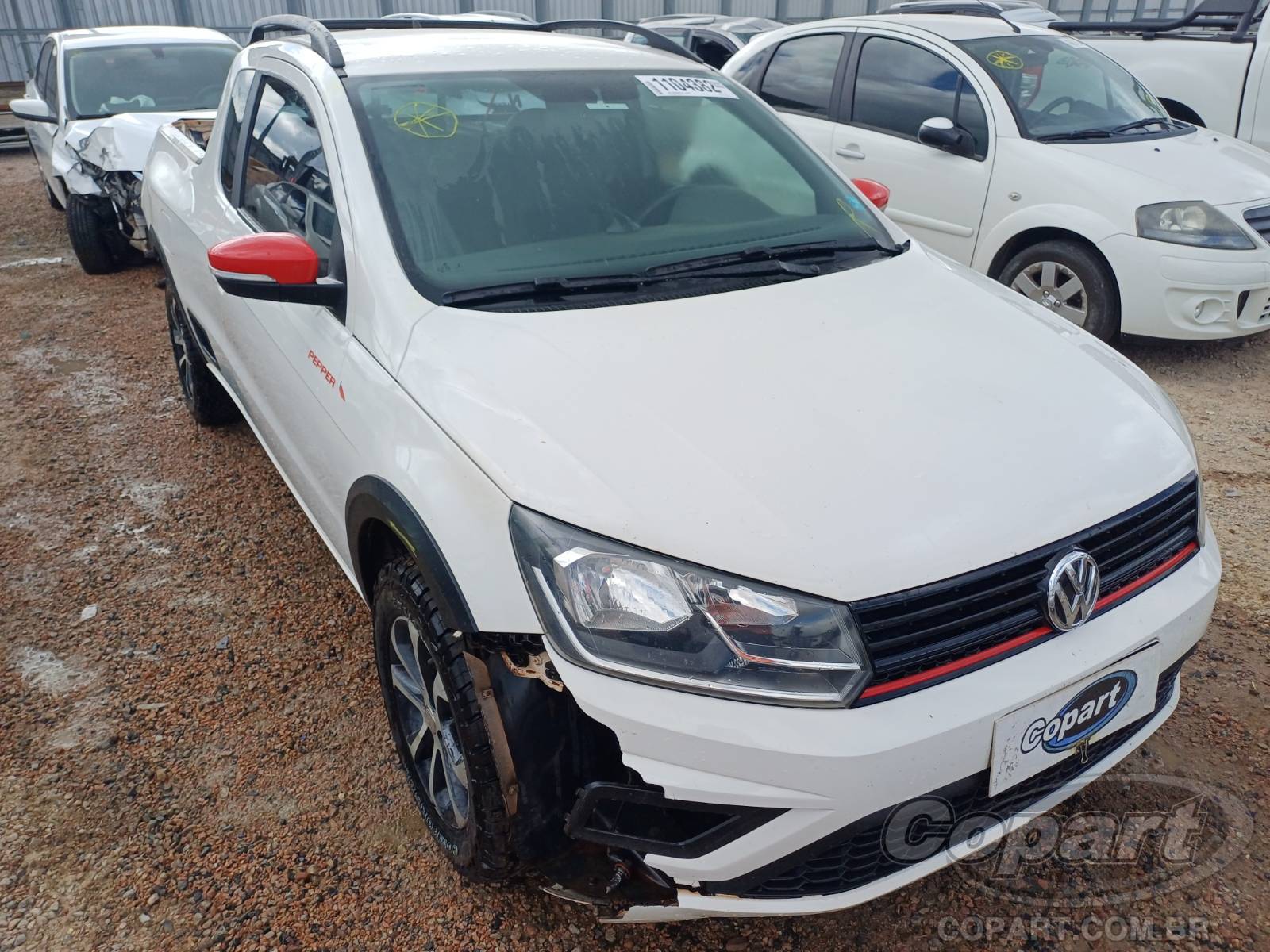 Veículo VW - VolksWagen Saveiro VOLKSWAGEN SAVEIRO CE 1.6 MSI 2018 2018 em leilão