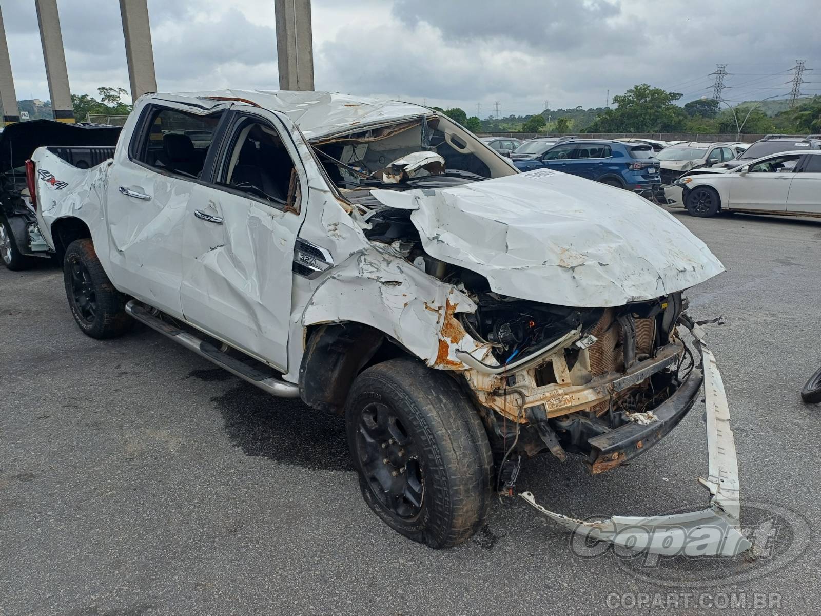 Veículo FORD Ranger Ford Ranger CD XLT 3.2 Duratorq TDCi 2017 2017 em leilão