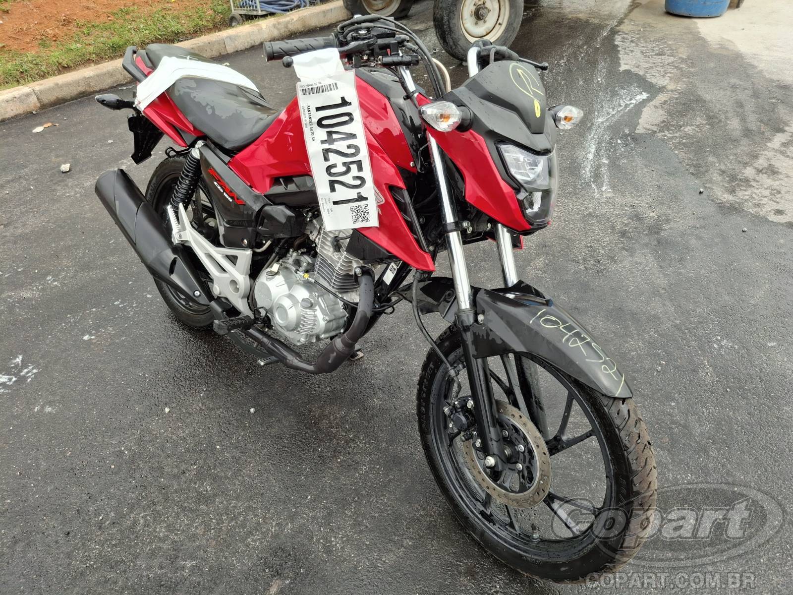 Veículo HONDA CG 2025 HONDA CG 160 Fan CBS 2025 em leilão