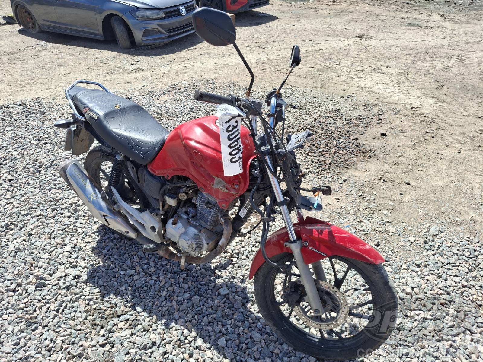 Honda CG 160 2021 em leilão