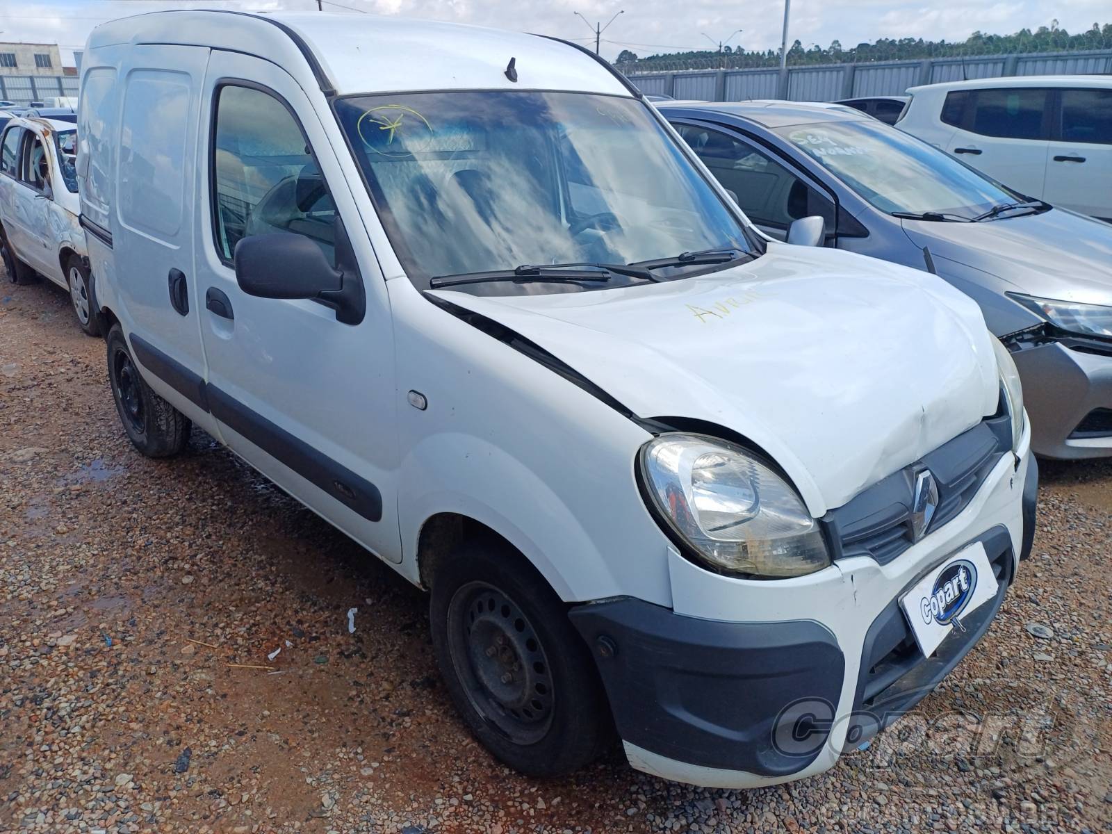 Veículo Renault Kangoo RENAULT KANGOO 1.6 16V HI-FLEX 2018 2018 em leilão