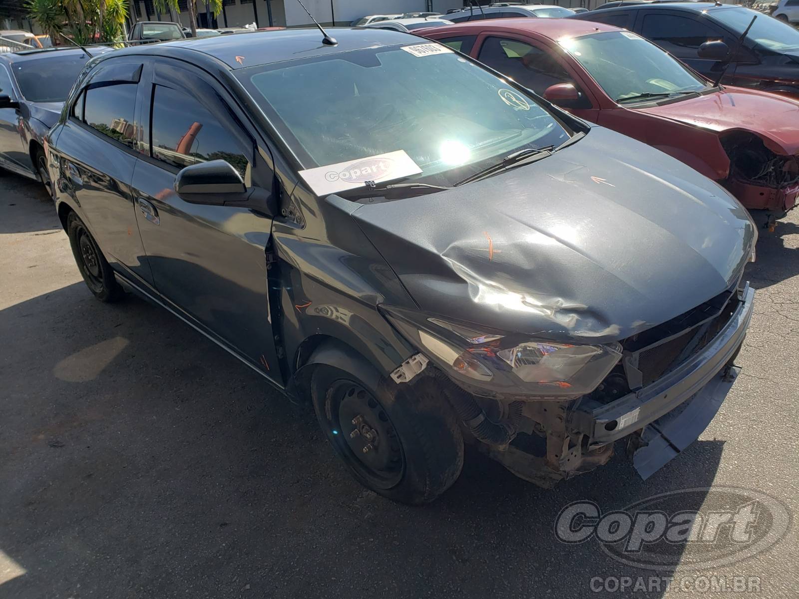 Veículo GM - Chevrolet Onix Chevrolet Onix LT 1.0 Eco 2018 Pequena Monta 2018 em leilão