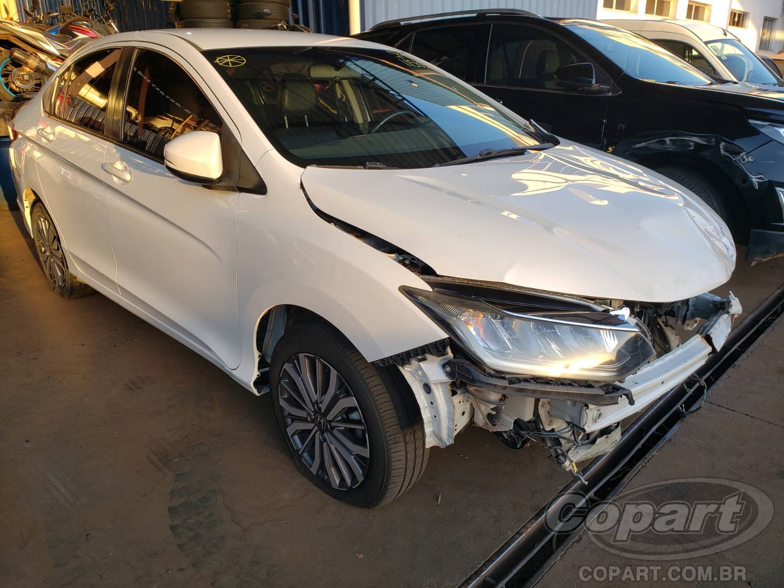Veículo Honda City Honda City EXL 1.5 16V i-VTEC 2019 Colisão 2019 em leilão