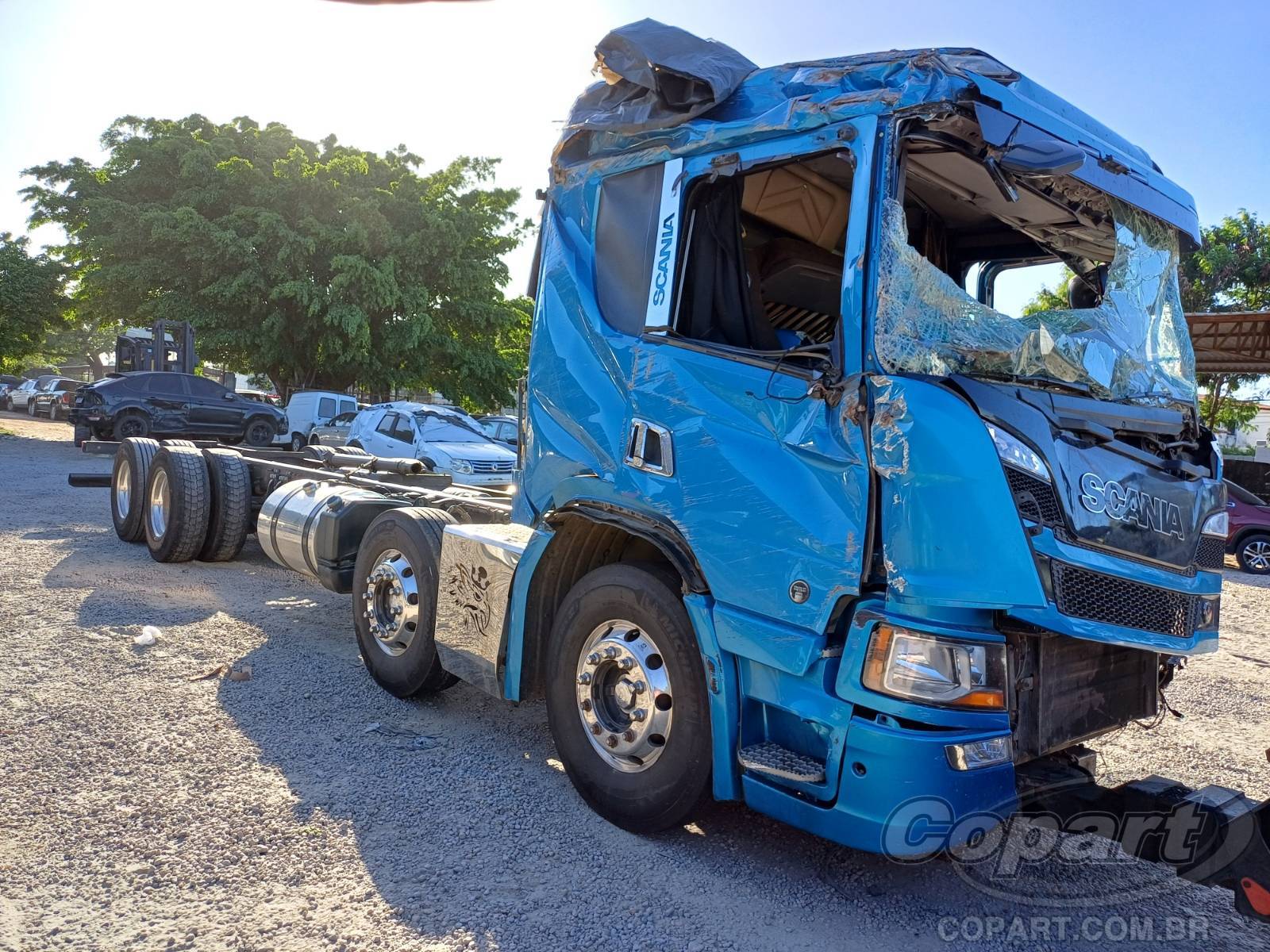 SCANIA P 360 2020/2021 Caminhão Colisão Média Monta