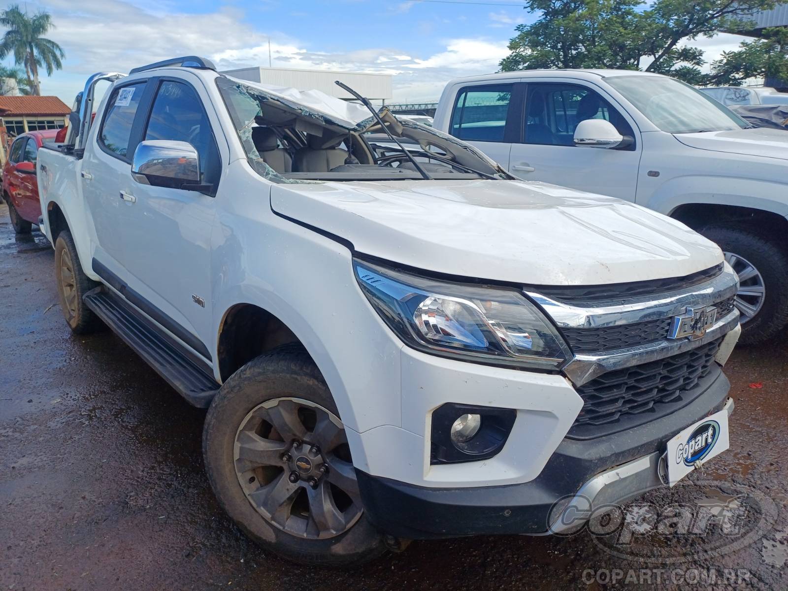 Veículo GM - Chevrolet S10 Chevrolet S10 Cabine Dupla LTZ AT 2.8 CTDI 2022 Colisão Média Monta 2022 em leilão
