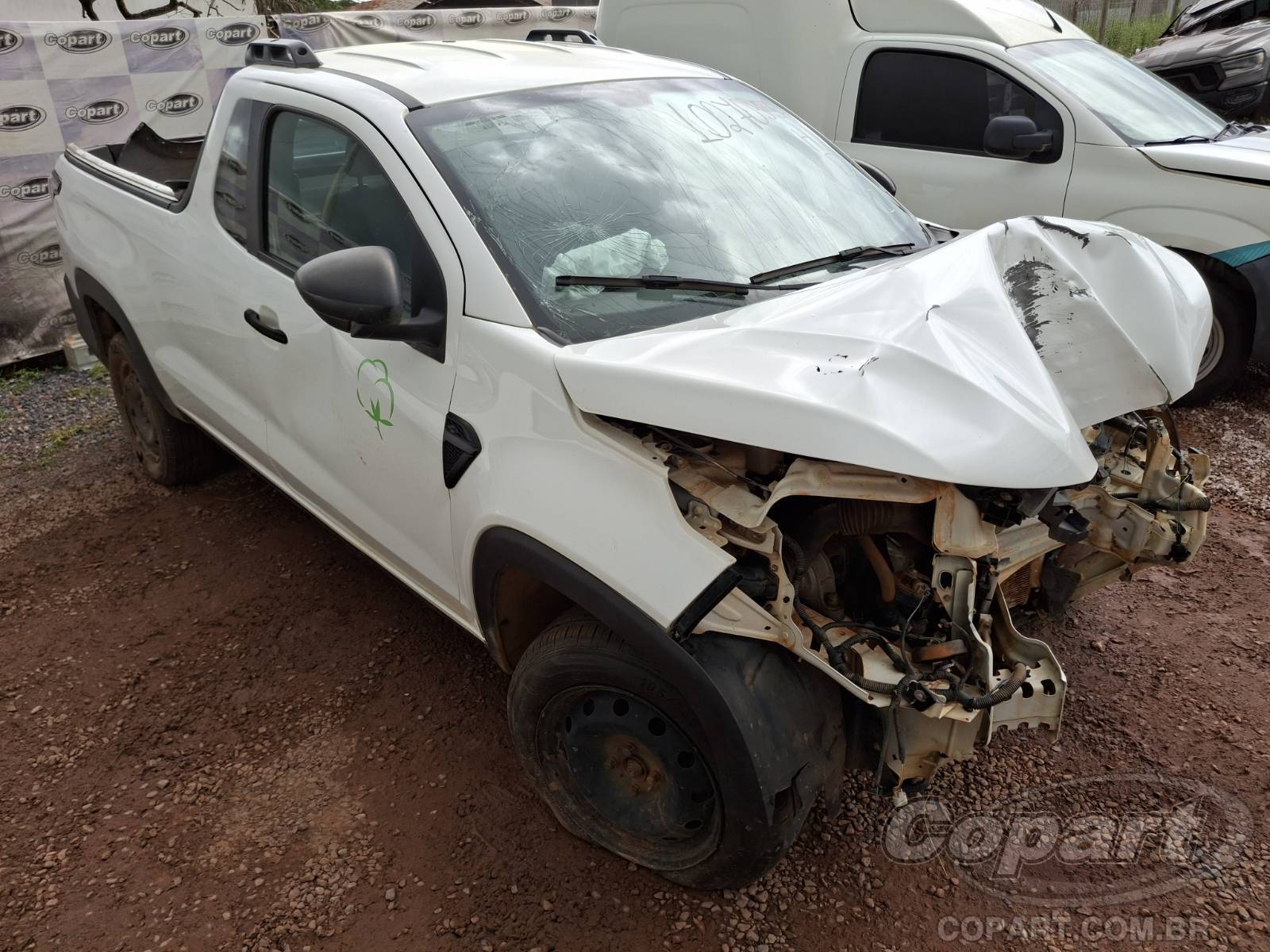 Veículo Fiat Strada FIAT STRADA ENDURANCE 1.4 FIRE FLEXIVEL ALCOOL/GASOLINA 2022/2023 2023 em leilão