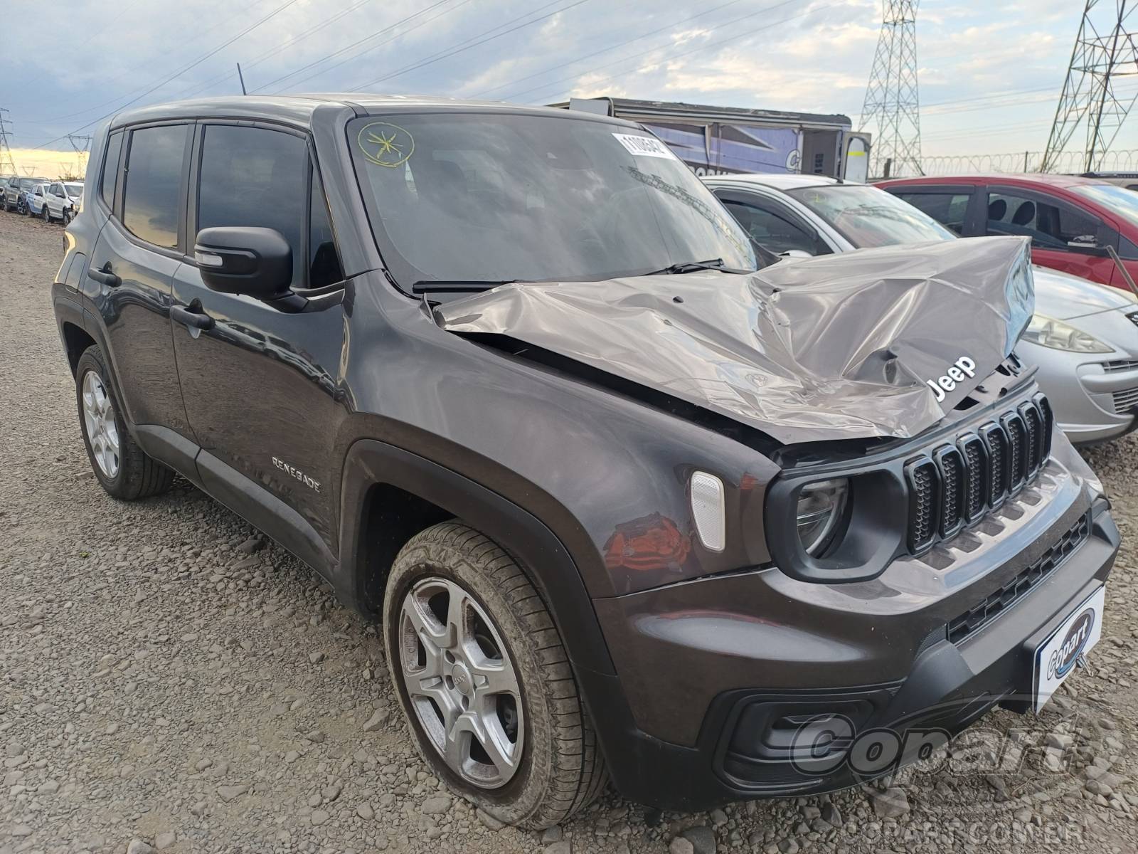 Veículo Fiat Renegade JEEP RENANGE 2024 1.3 TURBO 2024 em leilão