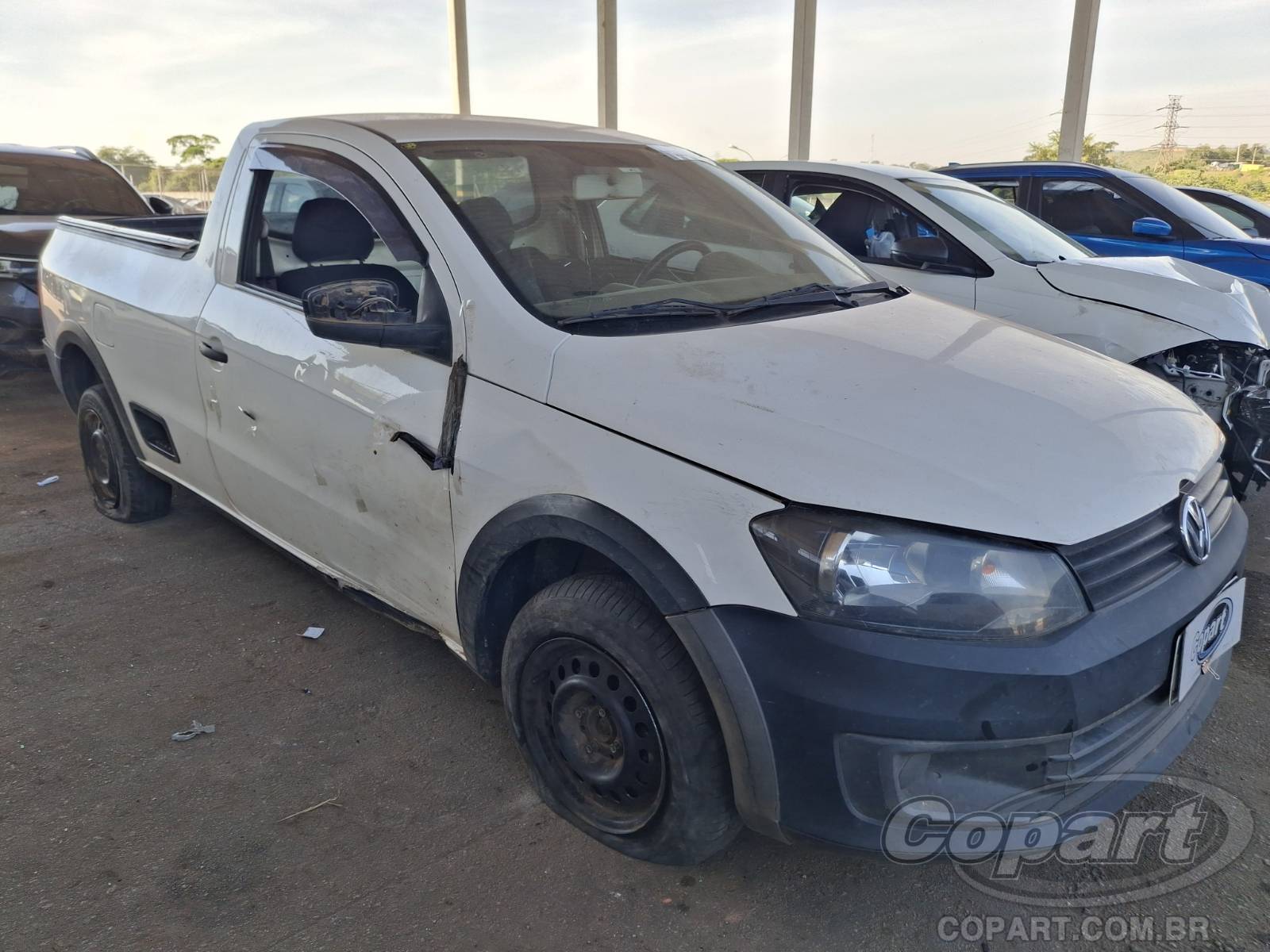 Veículo VW - VolksWagen Saveiro Volkswagen Saveiro Startline 1.6 MSI 2016 Pequena Monta 2016 em leilão