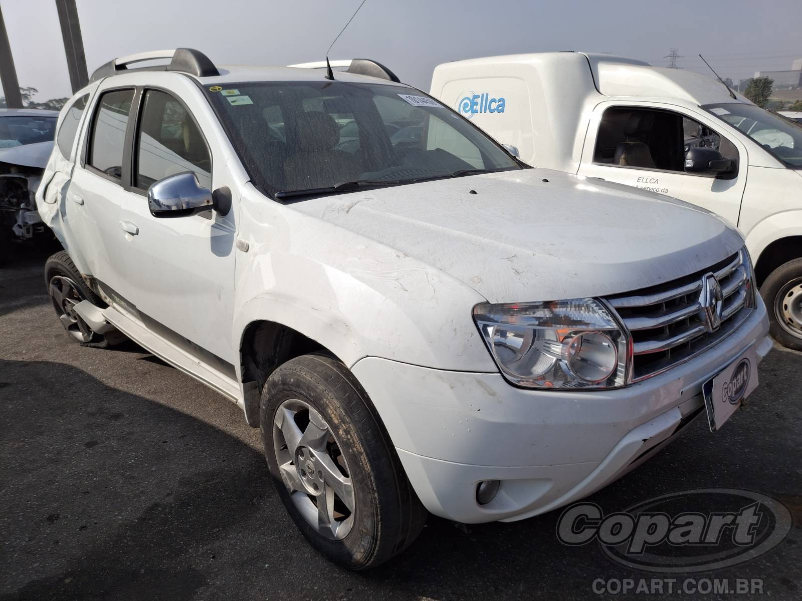 Veículo Renault Duster RENAULT DUSTER 1.6 16V HI-FLEX 2013 2014 em leilão