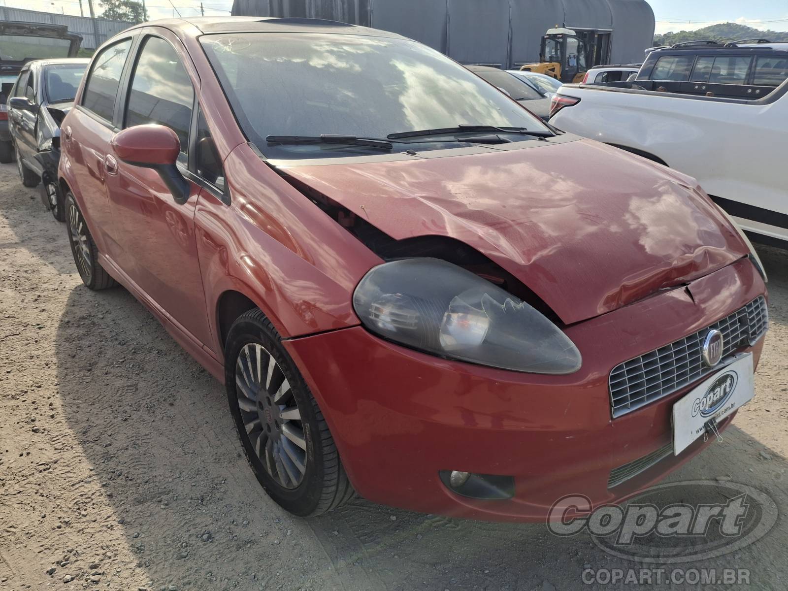 Veículo Fiat Punto FIAT PUNTO 2008 Recuperavel 2008 em leilão