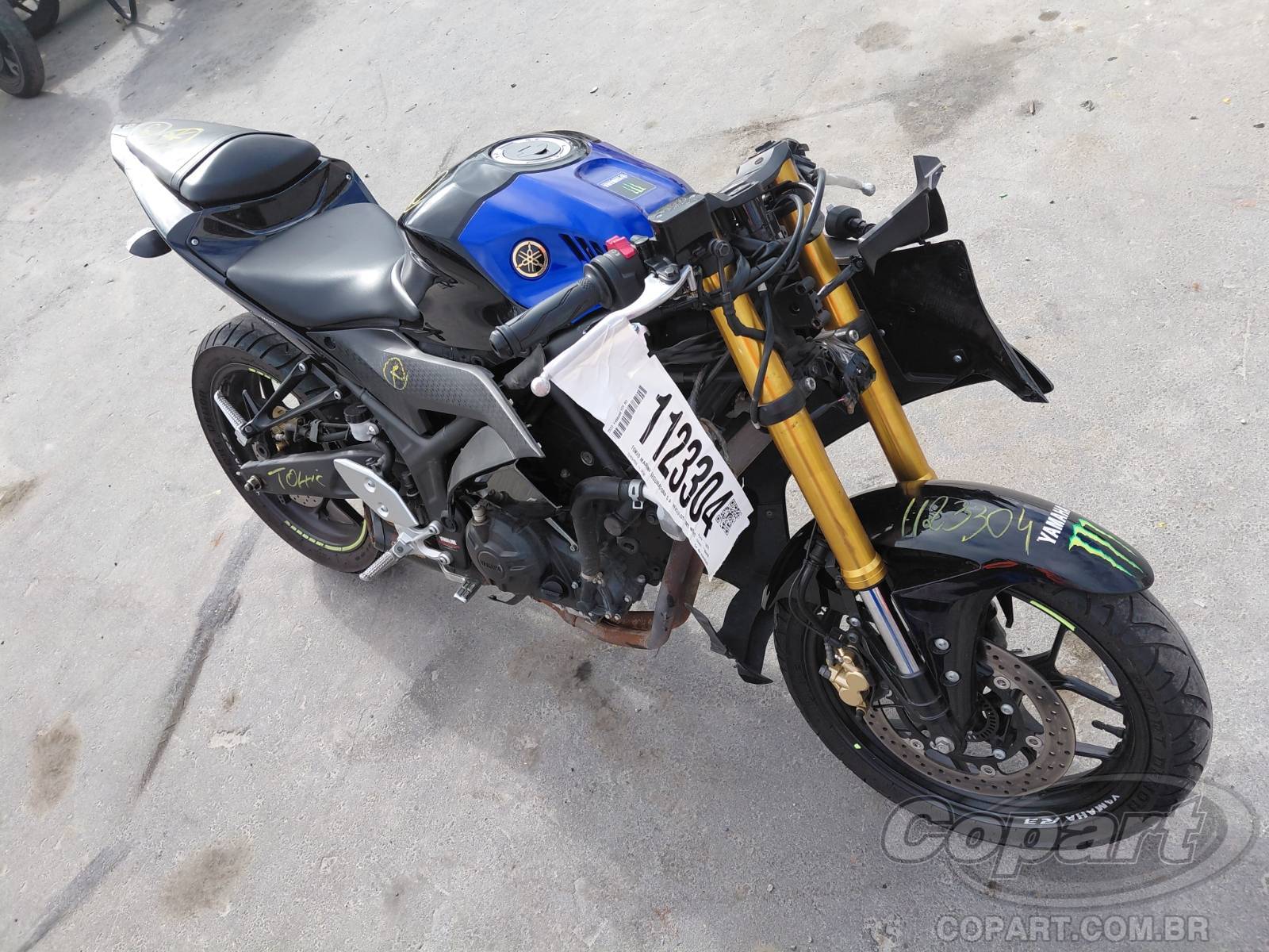 Veículo YAMAHA YZF YAMAHA YZF R3 2022 2022 em leilão