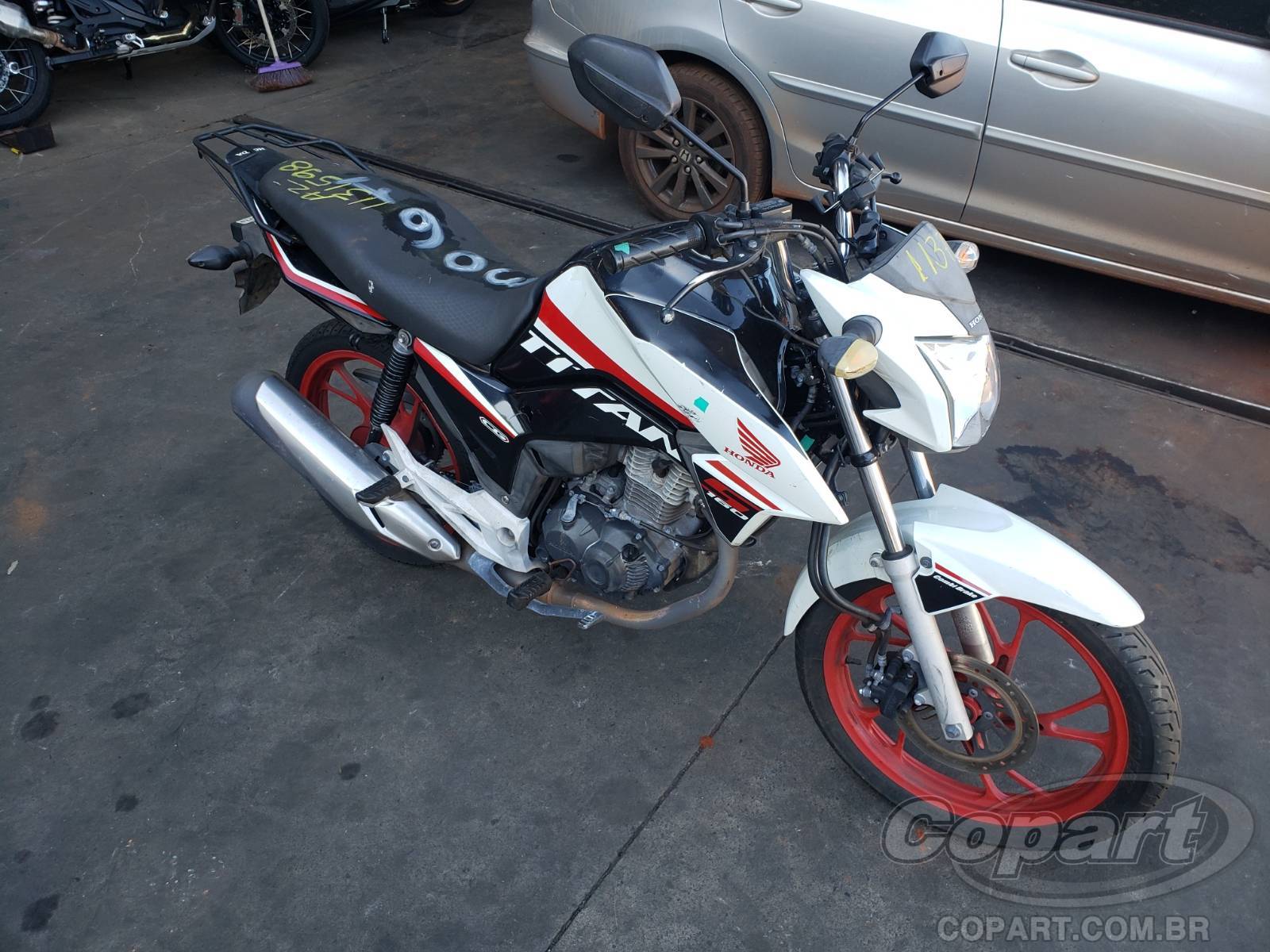 2021 HONDA CG 160 — leilão em Ribeirão Preto/SP