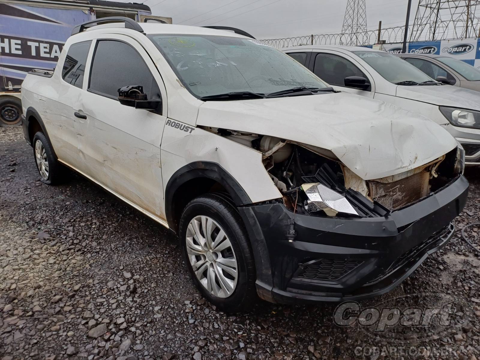 Veículo VOLKSWAGEN Saveiro Volkswagen Saveiro CD Robust 1.6 MSI 2019 2019 em leilão