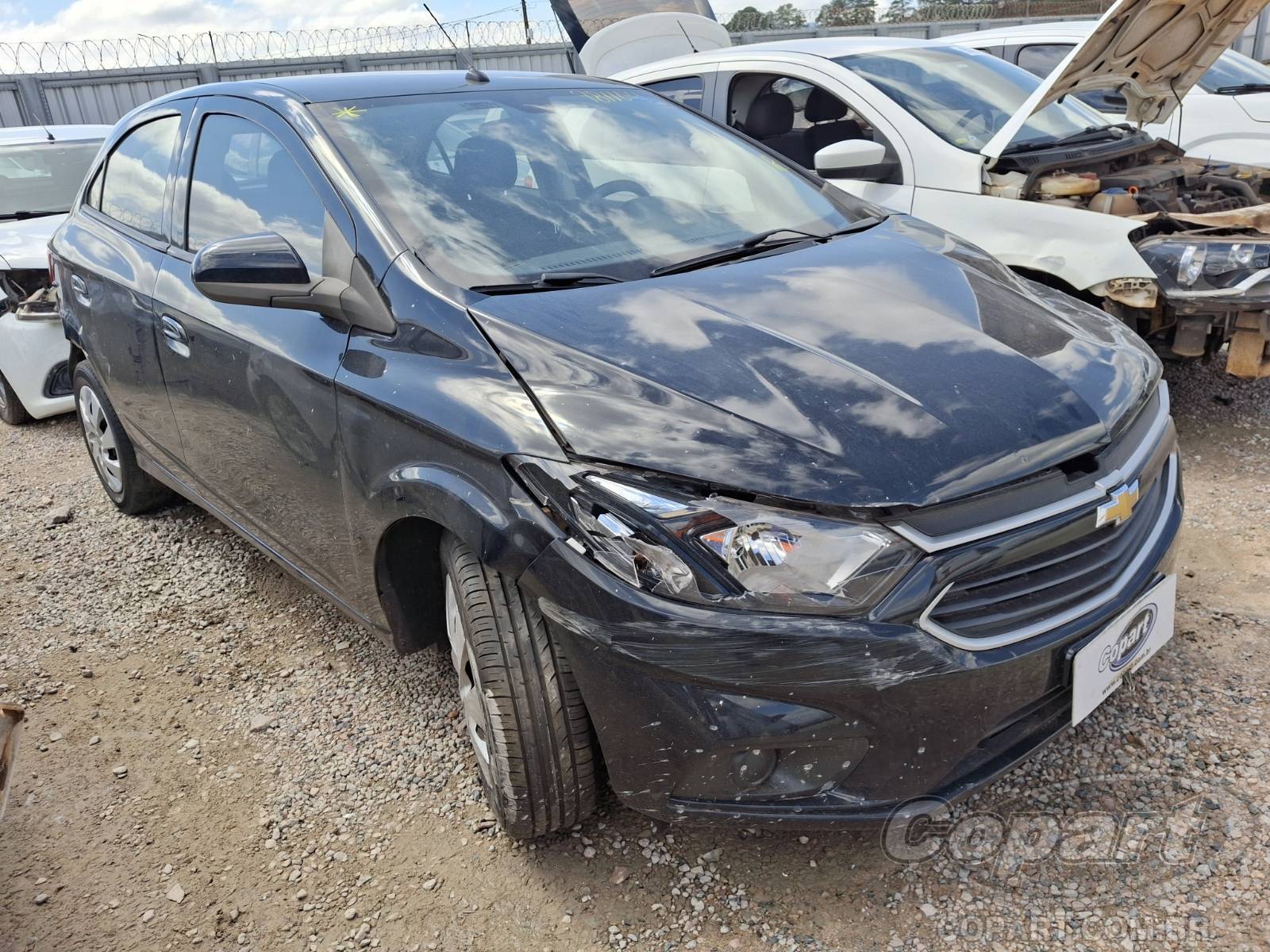 Veículo GM - Chevrolet Onix Chevrolet Onix LT 1.4 Eco 2018 Colisão Média Monta 2018 em leilão