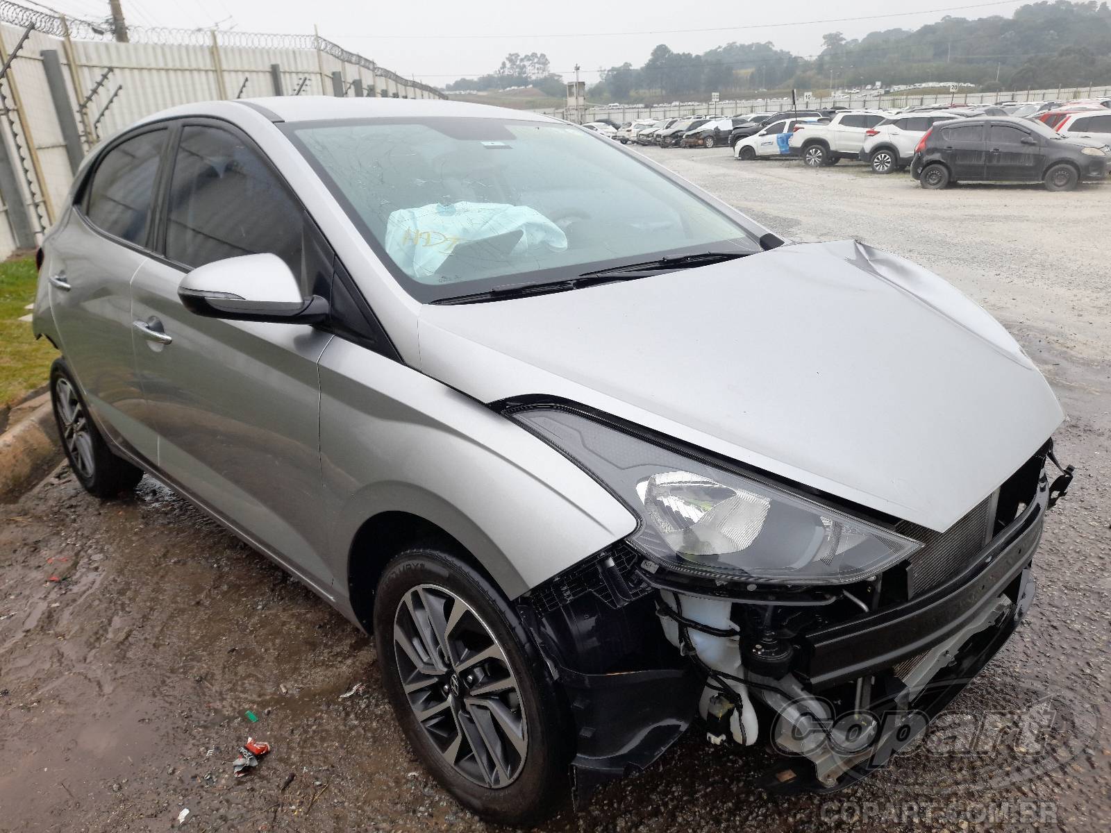 Veículo Hyundai HB20 2022 HYUNDAI HB20 Platinum 1.0 12V TGDI Turbo 2022 em leilão