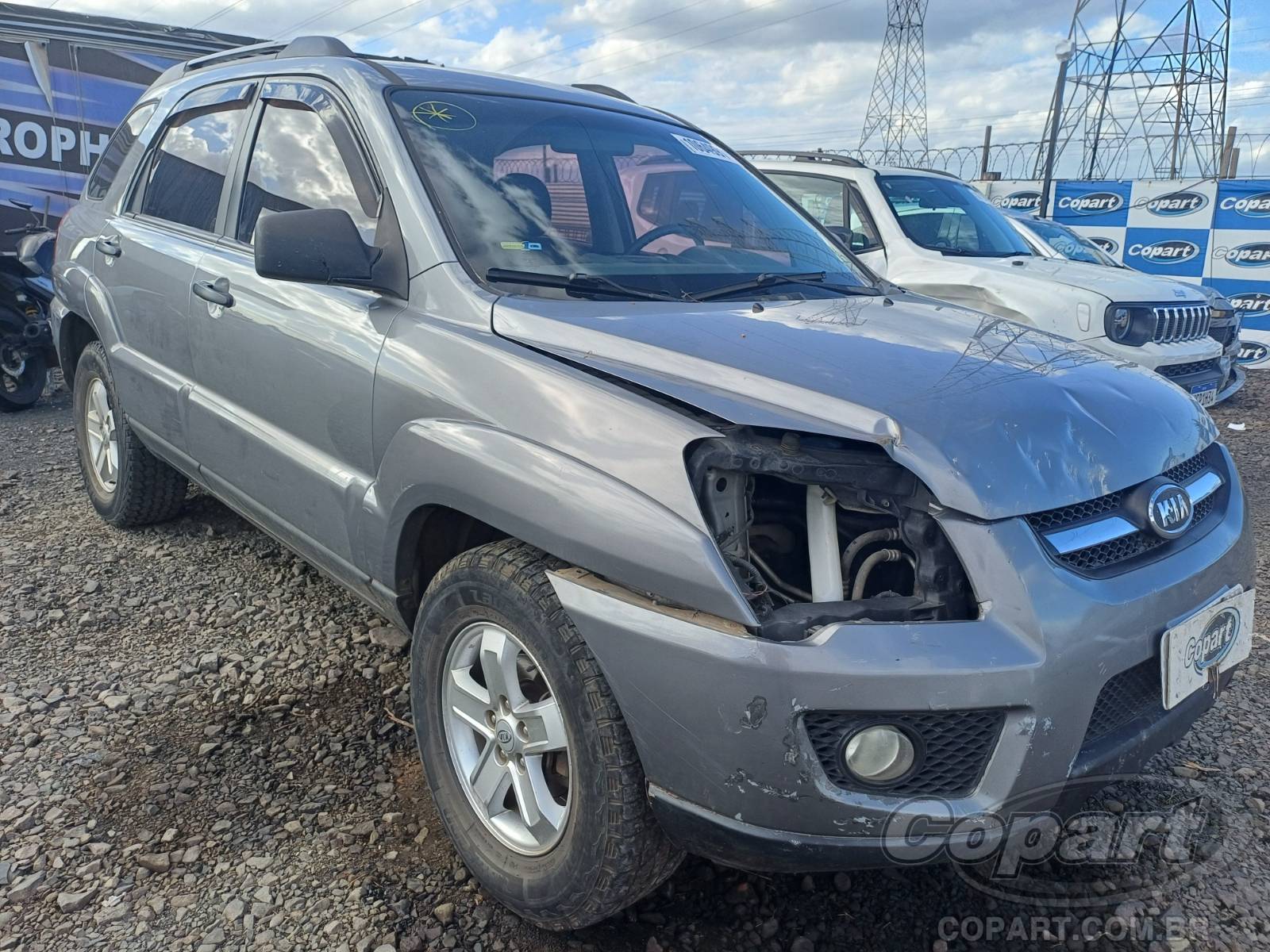 Veículo Hyundai Sportage KIA Sportage 2.0 16V 2009 2010 em leilão