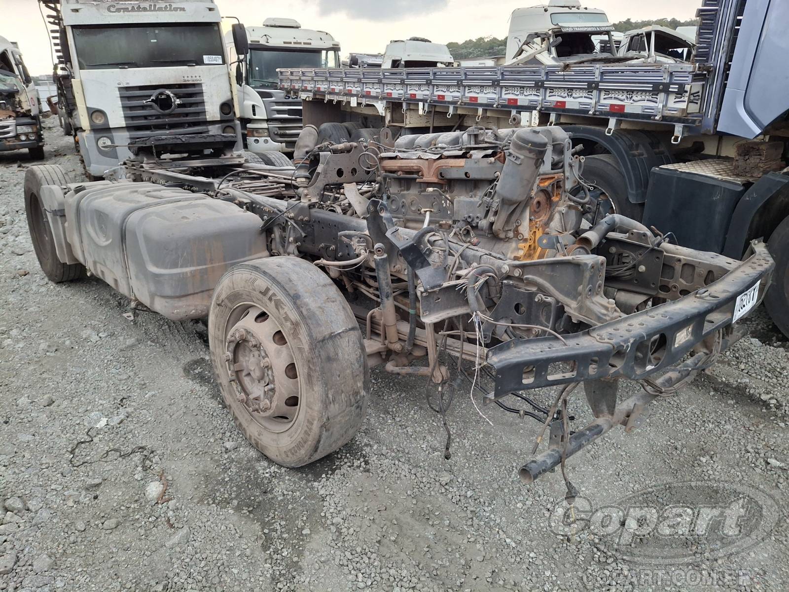 Veículo MERCEDES-BENZ Axor Mercedes Benz Axor 2041 LS 2021 Depenado 2021 em leilão
