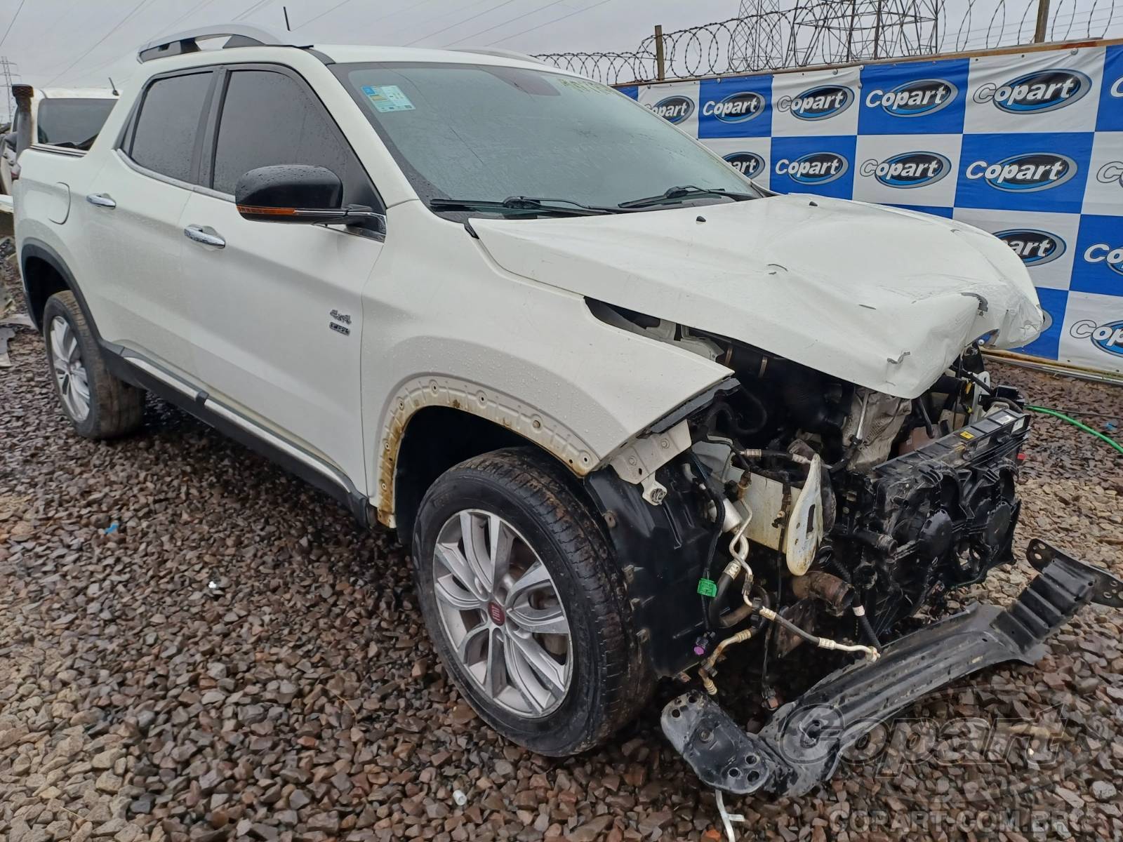 Veículo Fiat Toro FIAT TORO Volcano AT9 2.0 MultiJet Turbo Diesel 2019 2019 em leilão
