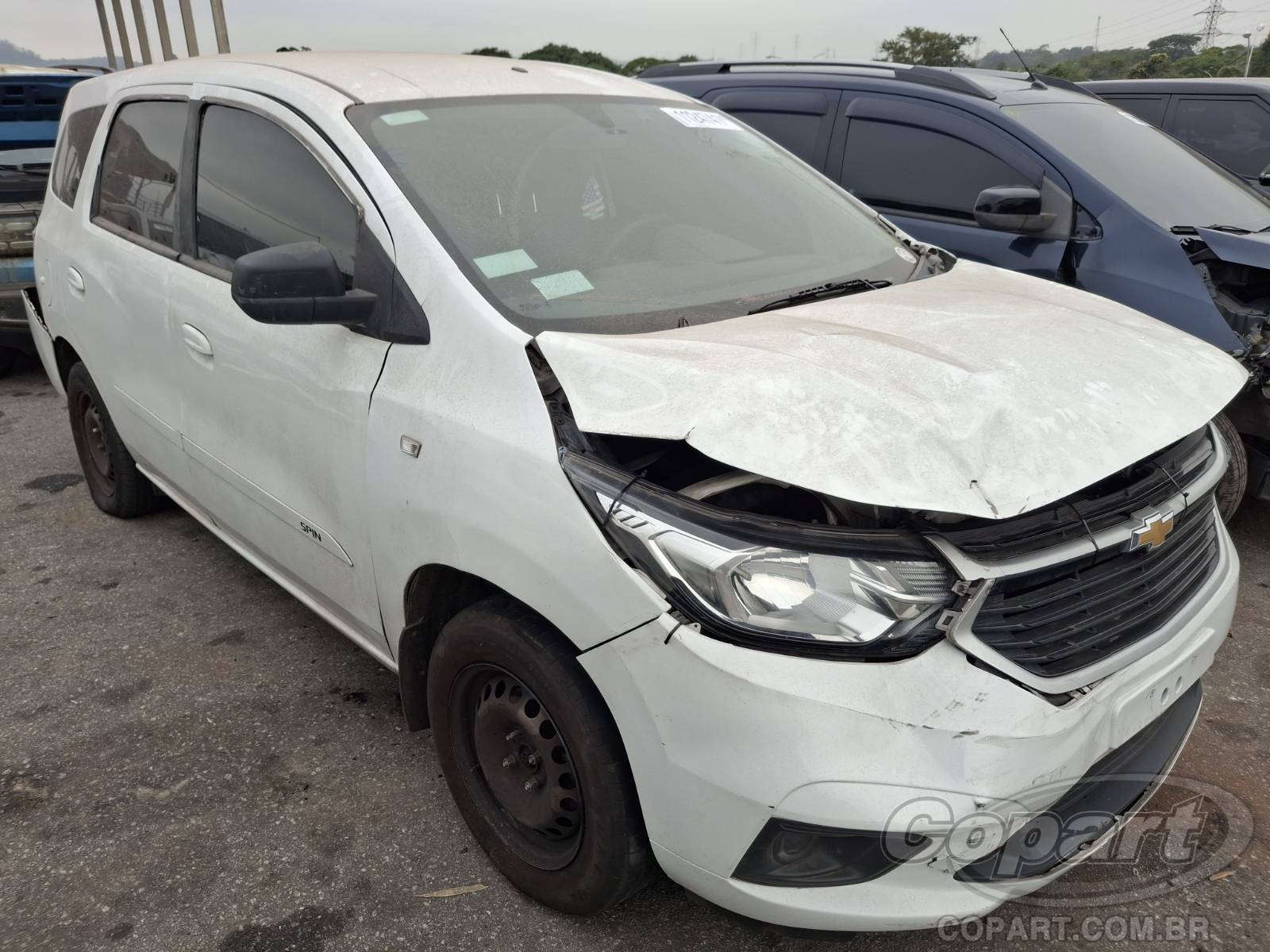 Veículo GM - Chevrolet Spin Chevrolet Spin LS 1.8 Eco 2022 Recuperável 2022 em leilão