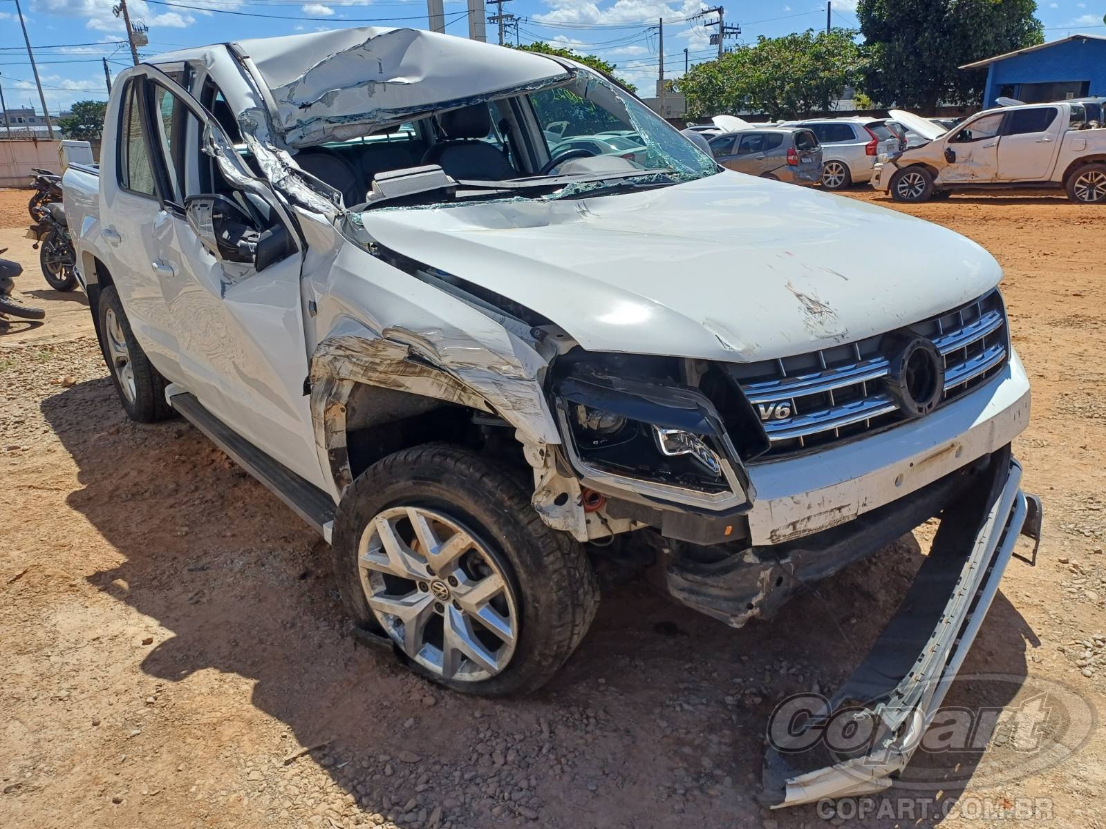 Veículo VOLKSWAGEN Amarok VOLKSWAGEN AMAROK Highline 4Motion 3.0 V6 TDI Turbo 2019 2019 em leilão