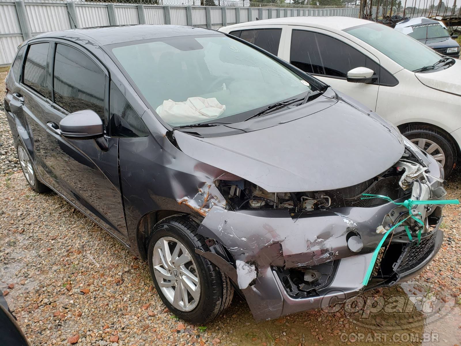 Honda Fit LX 1.5 16V I-VTEC 2015 Colisão Média Monta