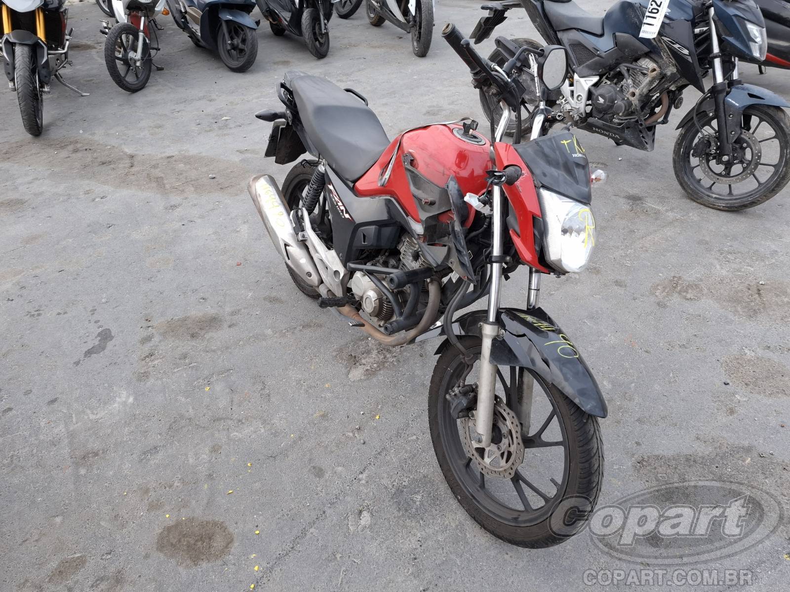 2022 HONDA CG 160 — leilão em Itaquaquecetuba/SP