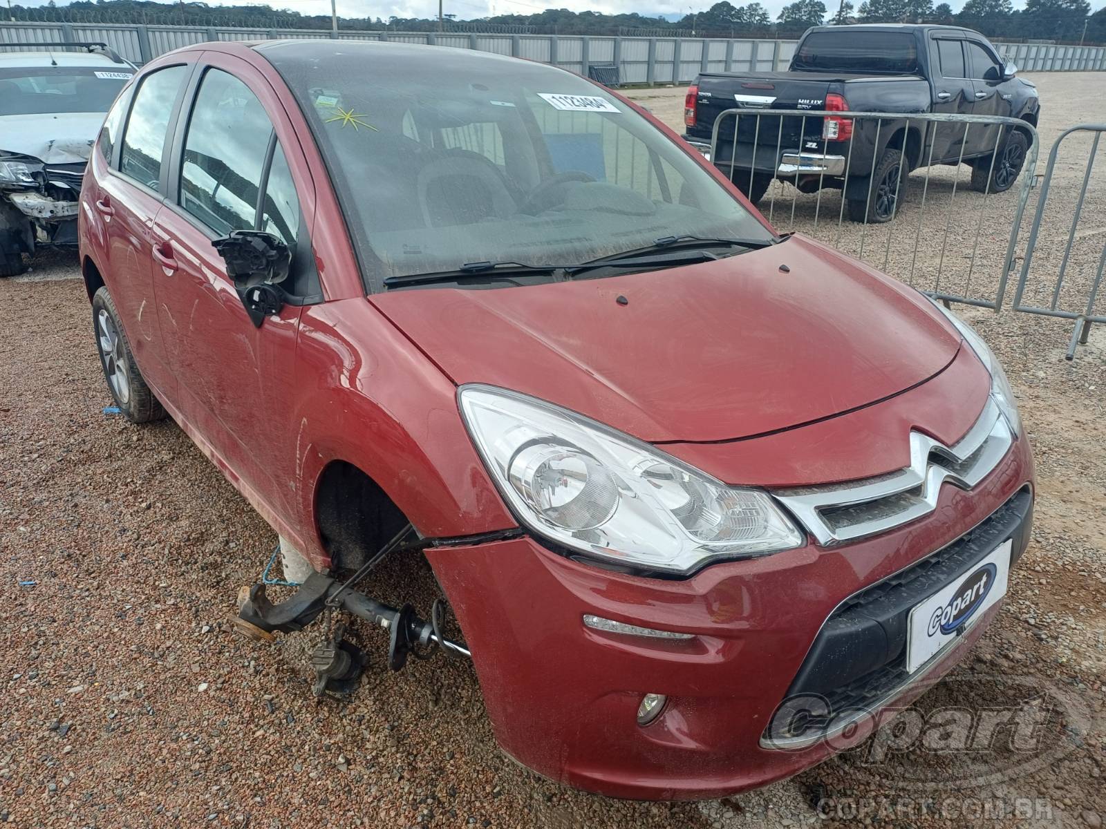Veículo Peugeot C3 CITROEN C3 1.6 16V VVT 2015 em leilão