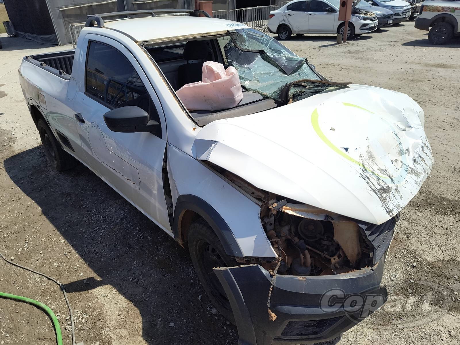 Veículo VOLKSWAGEN Saveiro VOLKSWAGEN SAVEIRO Robust 1.6 MSI 2022 2022 em leilão