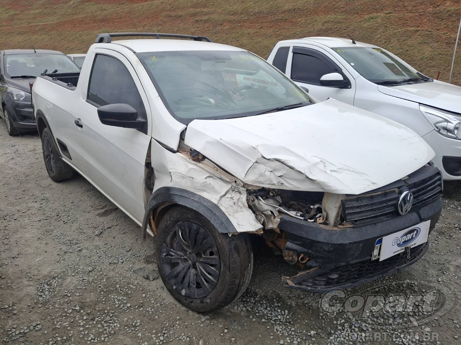 Veículo VOLKSWAGEN Saveiro VOLKSWAGEN SAVEIRO Robust 1.6 16V MSI 2023 2023 em leilão