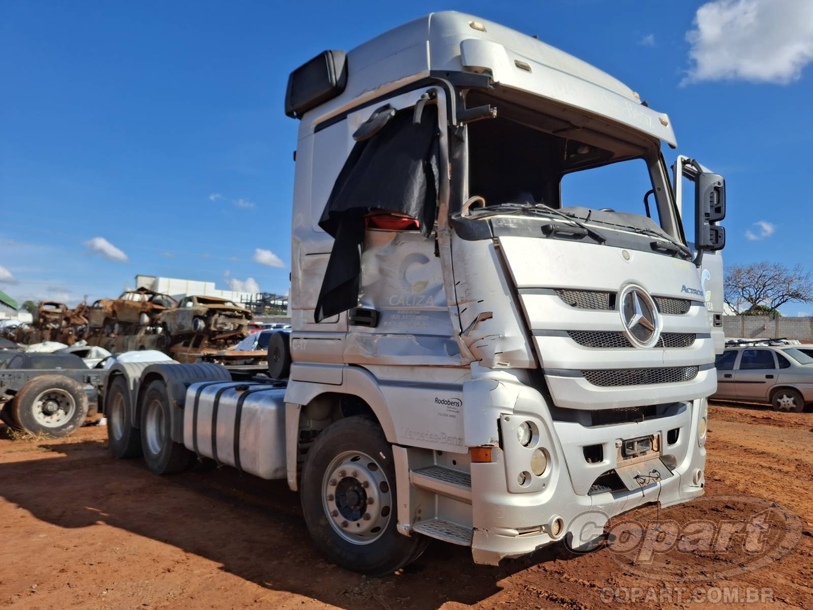 Veículo MERCEDES-BENZ Mercedes Caminhão Mercedes-Benz Actros 2020 2020 em leilão