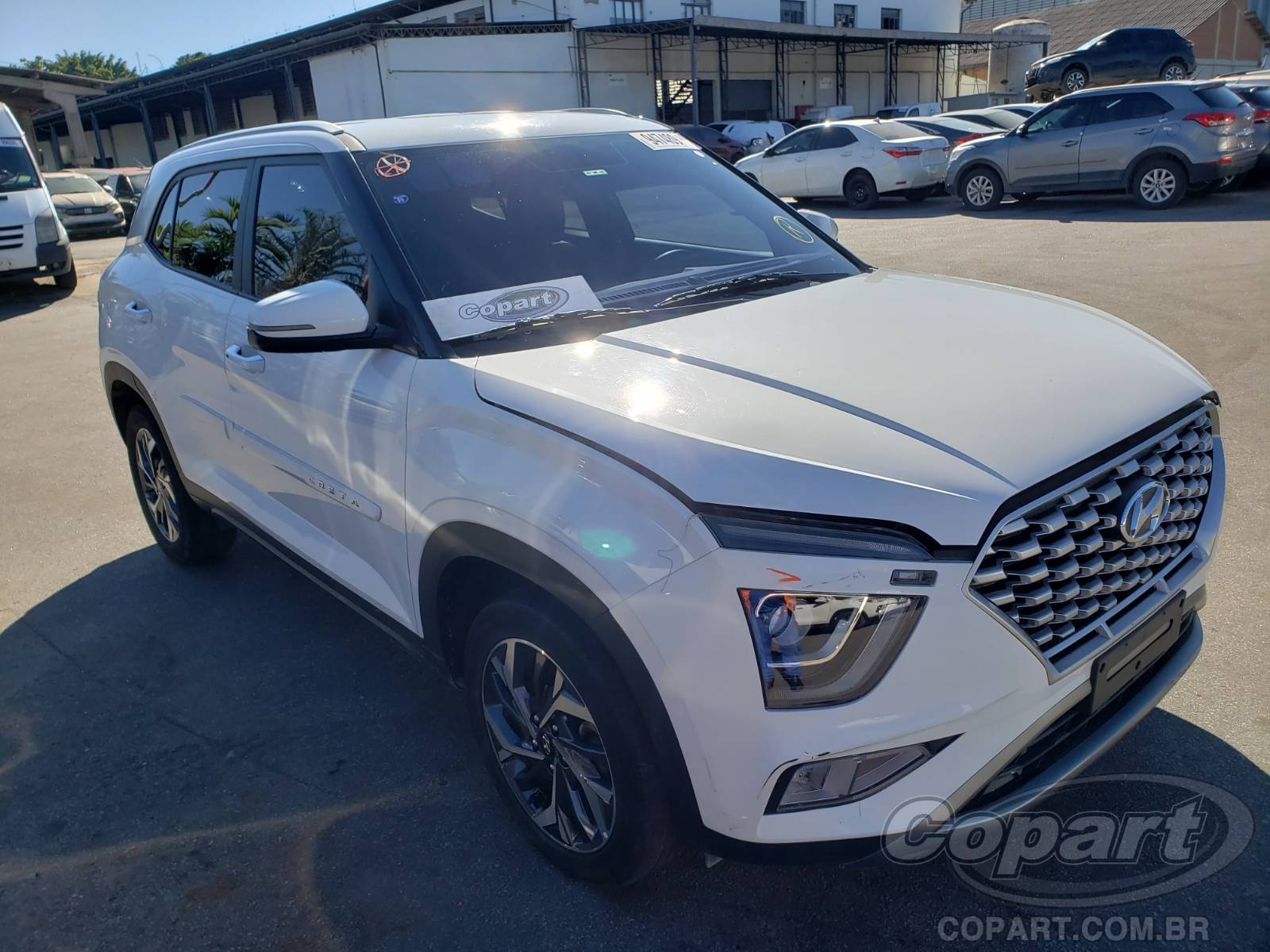 Veículo Hyundai Creta HYUNDAI CRETA LIMITED 1.0 12V TGDI TURBO 2021 2022 em leilão