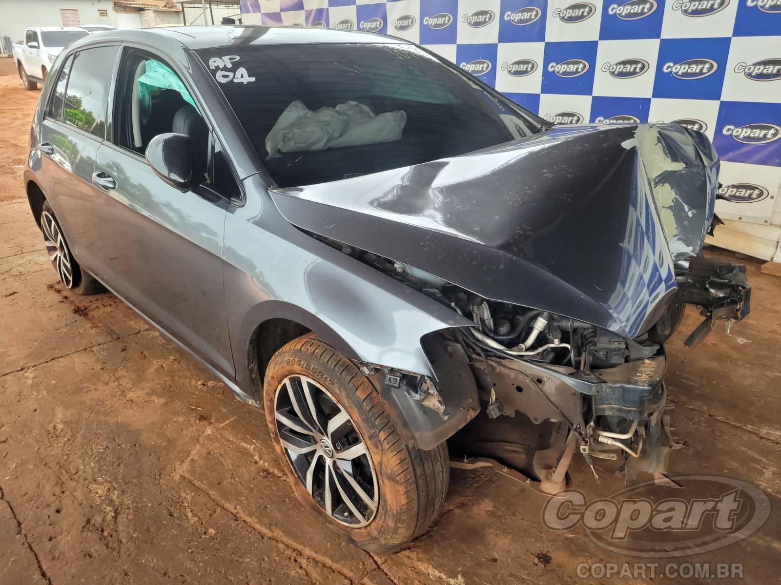 Veículo VW - VolksWagen Golf Volkswagen Golf Comfortline 1.0 TSI Turbo 2017 2017 em leilão