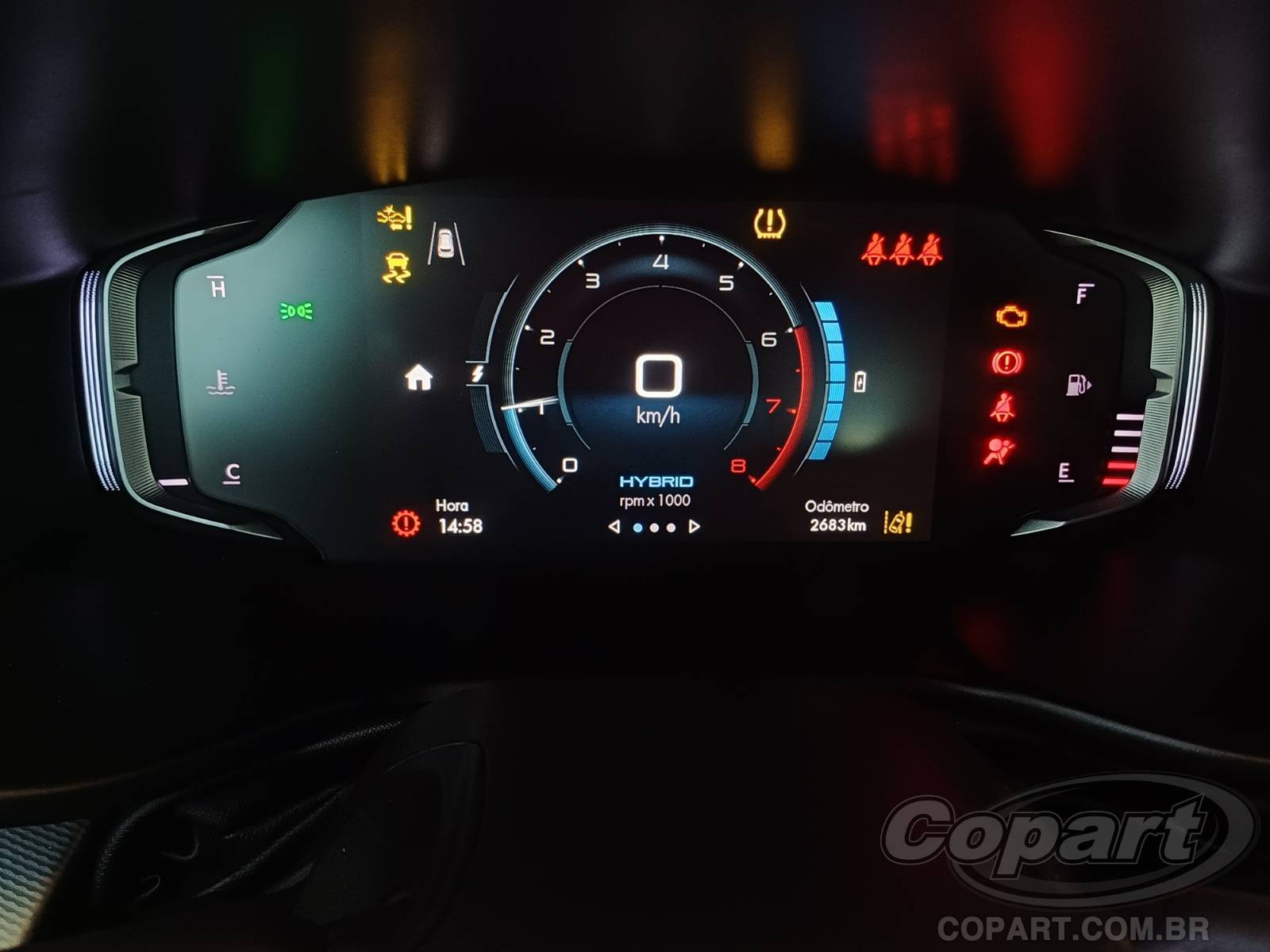 Foto 8 de 10: 2025 FIAT PULSE Pulse Impetus T200 Hybrid 1.0 12V GSE Turbo