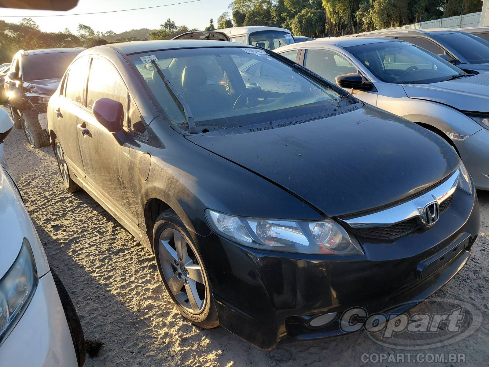 Veículo Honda Civic HONDA CIVIC 2009 FLEX - REBOUÇÃO DE SINISTRO 2009 em leilão