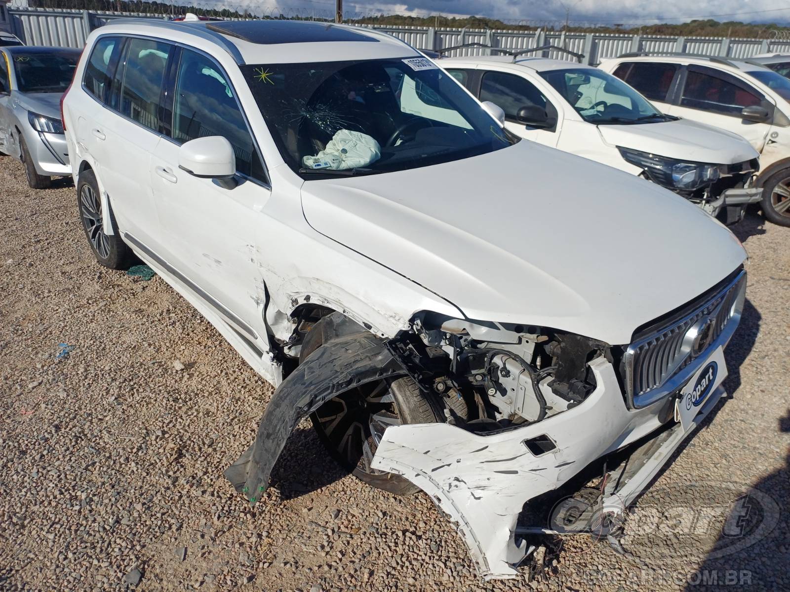 Veículo Volvo XC90 2021 VOLVO XC90 T8 Momentum AWD 2.0 Drive-e SC Turbo 2021 em leilão