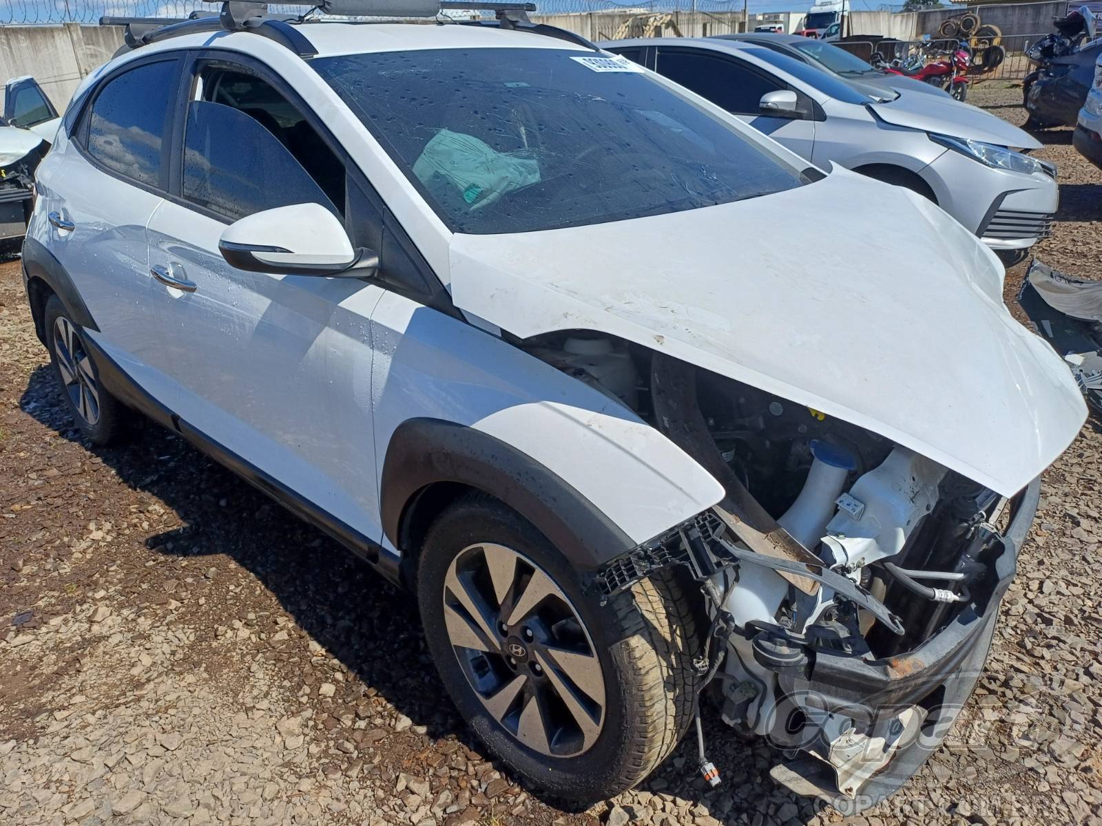 Hyundai HB20 X Diamond 1.6 16V CVVT 2022 Médio Dano Frontal