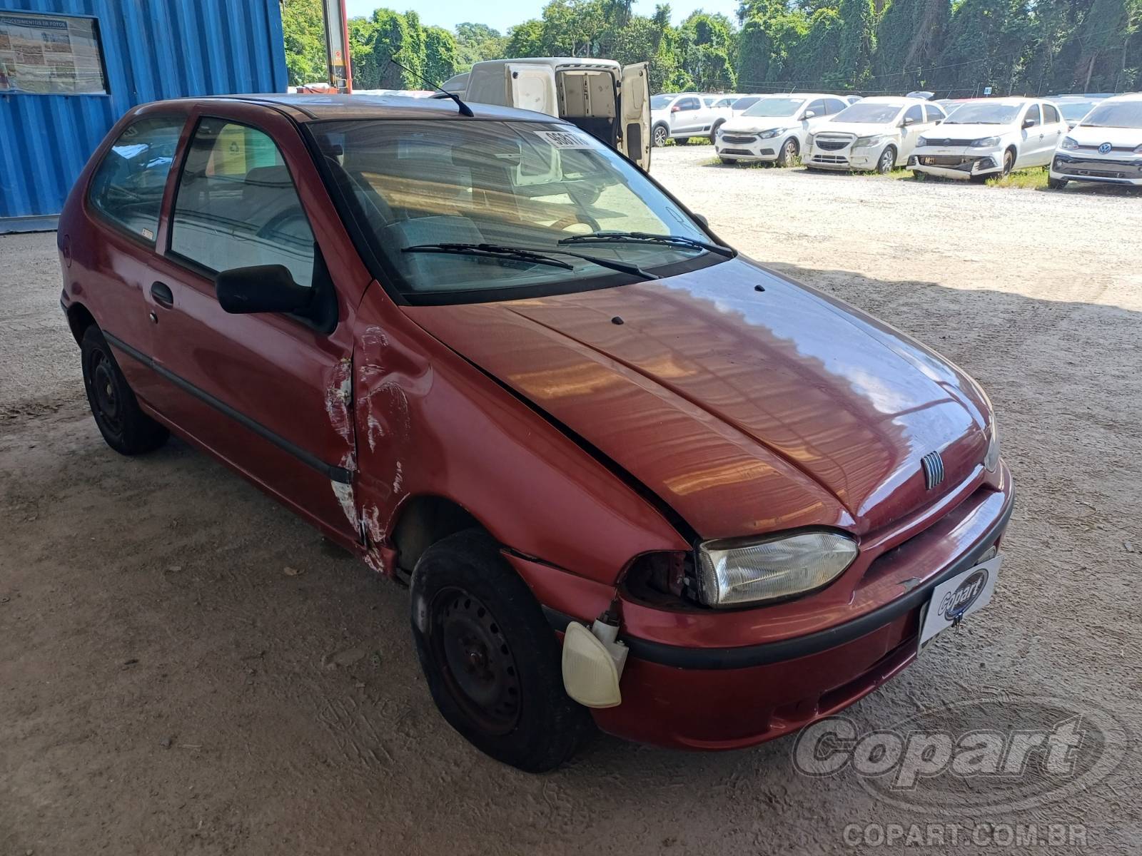 Fiat Palio ED 1.0 1997 Colisão Média Monta